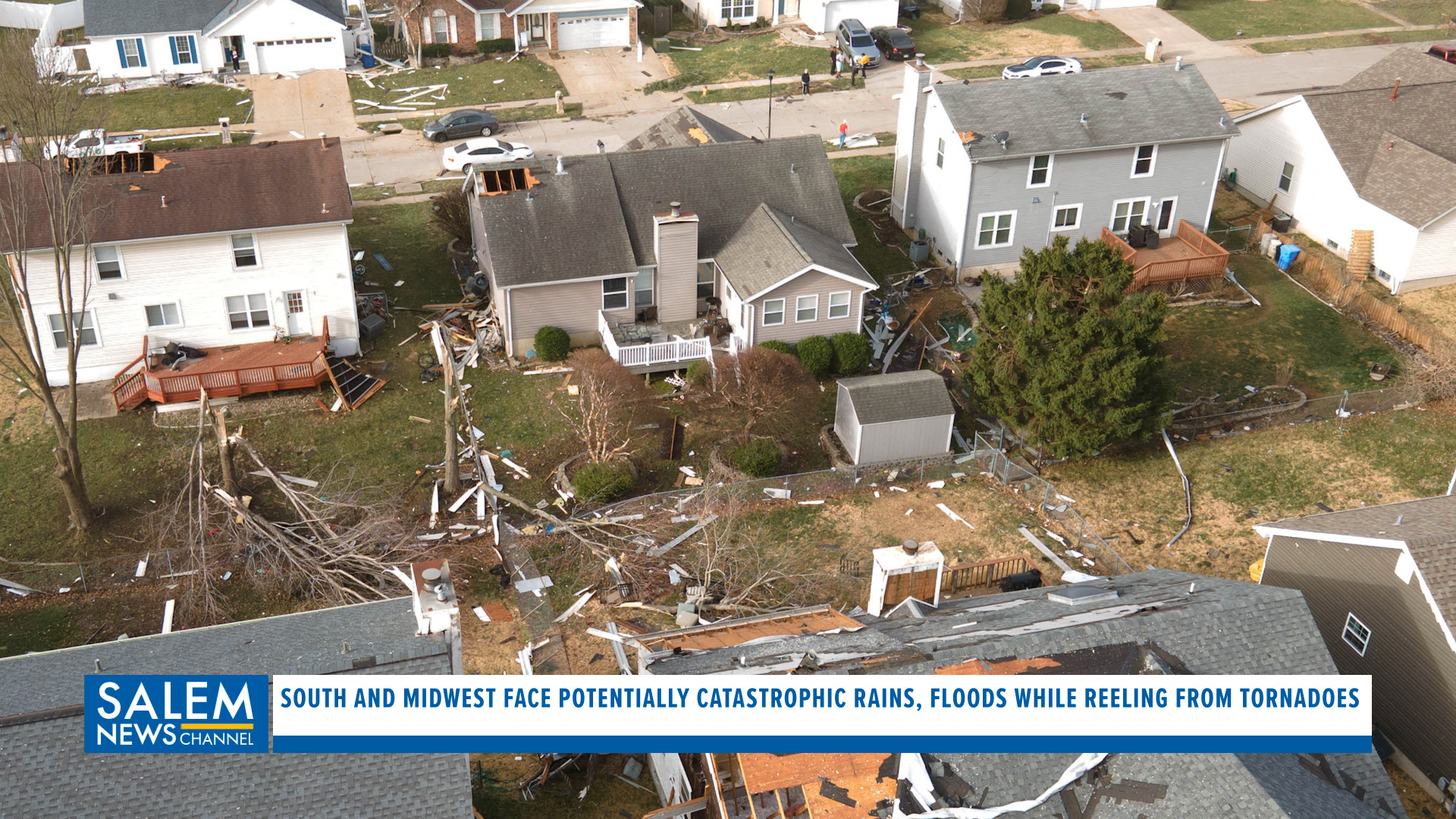 South And Midwest Pounded By Rains And Floods While Reeling From Tornadoes