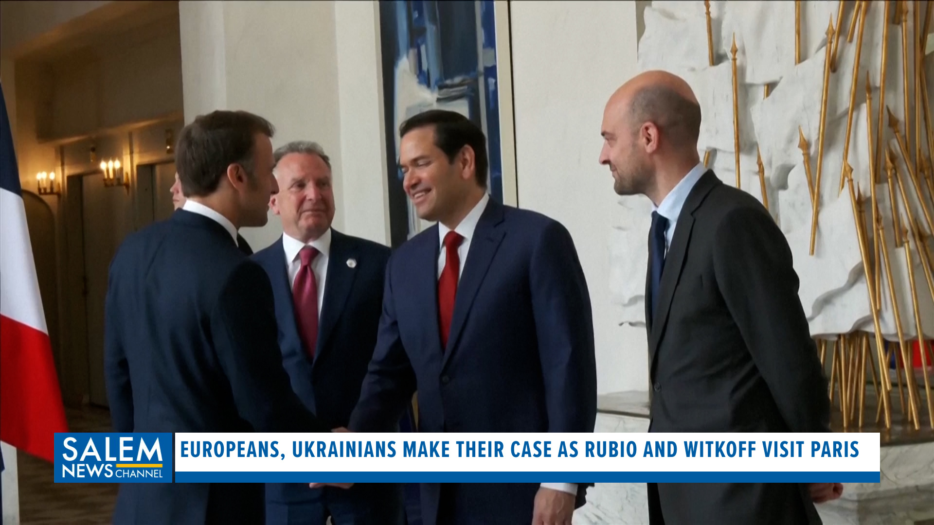 Top Trump officials hold talks with Europeans on the Russia-Ukraine War
