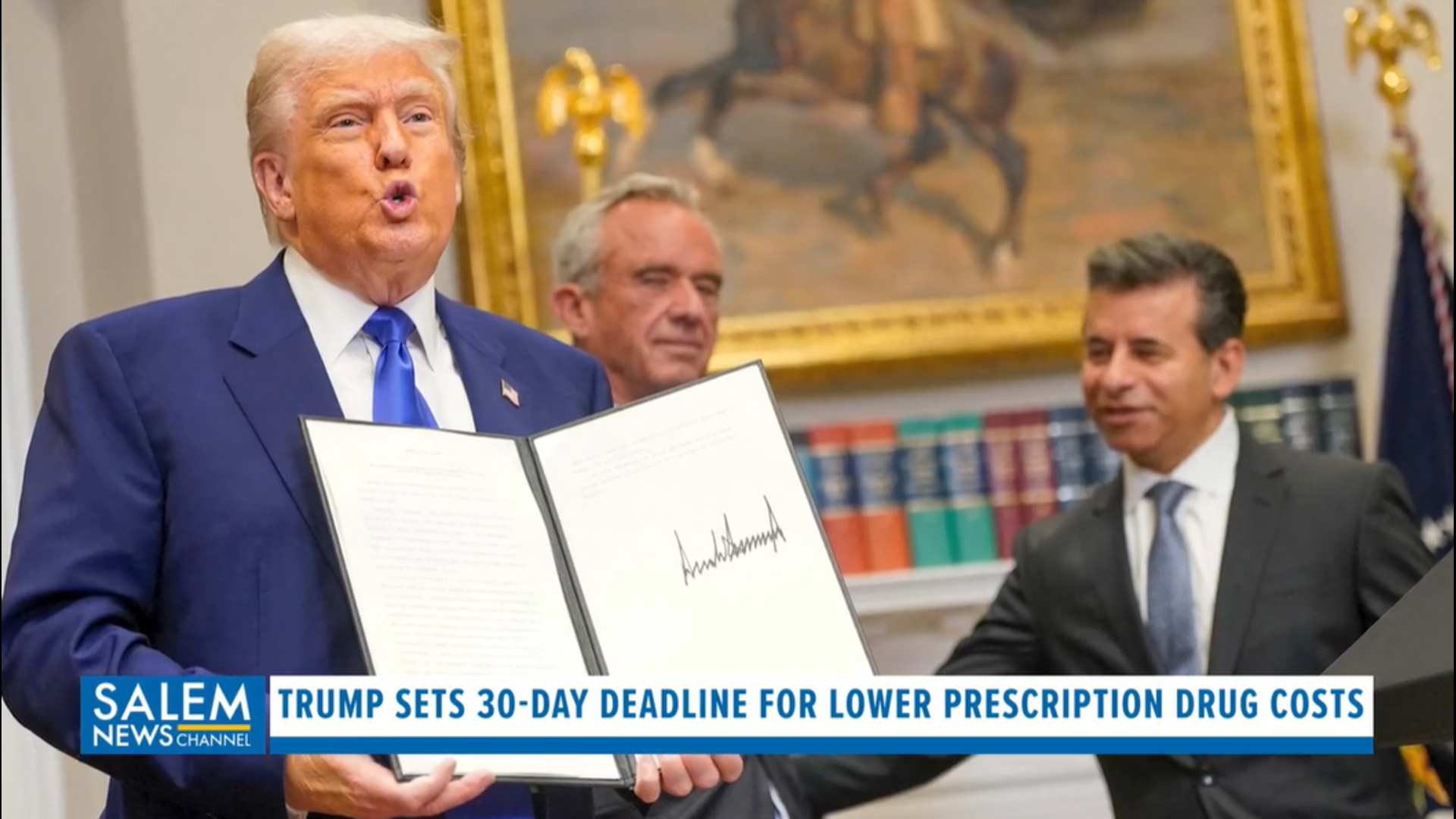 Trump Signs Executive Order Setting 30-Day Deadline For Drugmakers To ...