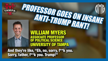 Tampa Professor GOES ON INSANE RANT Over Trump