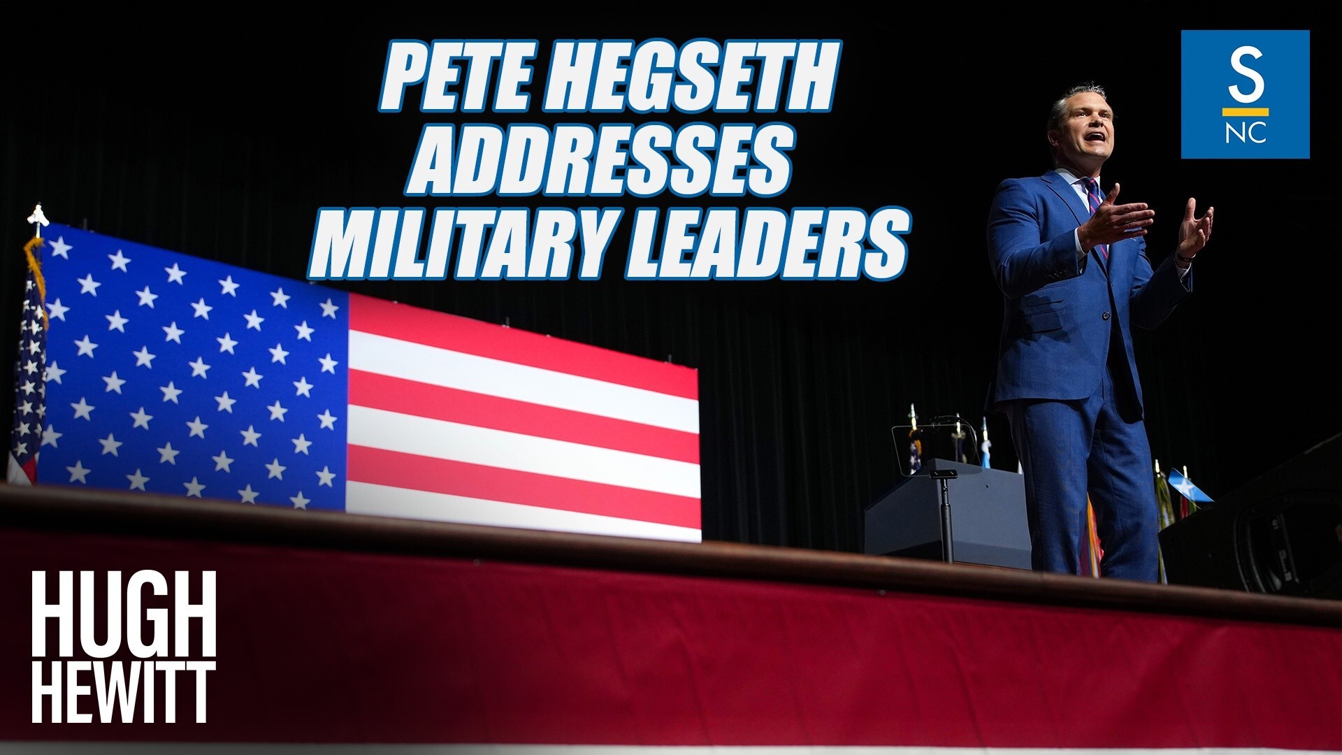 Pete Hegseth Addresses Military Leaders