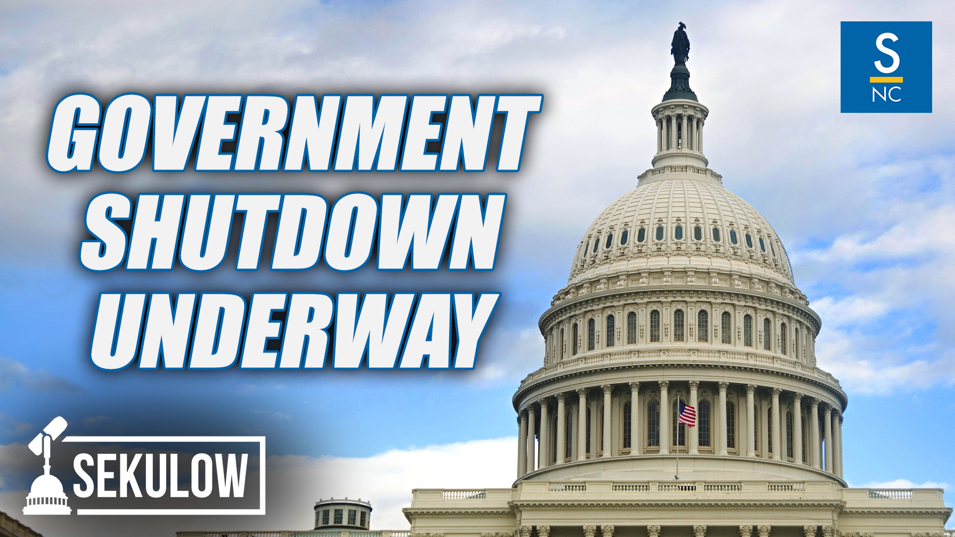 Government Shutdown Underway