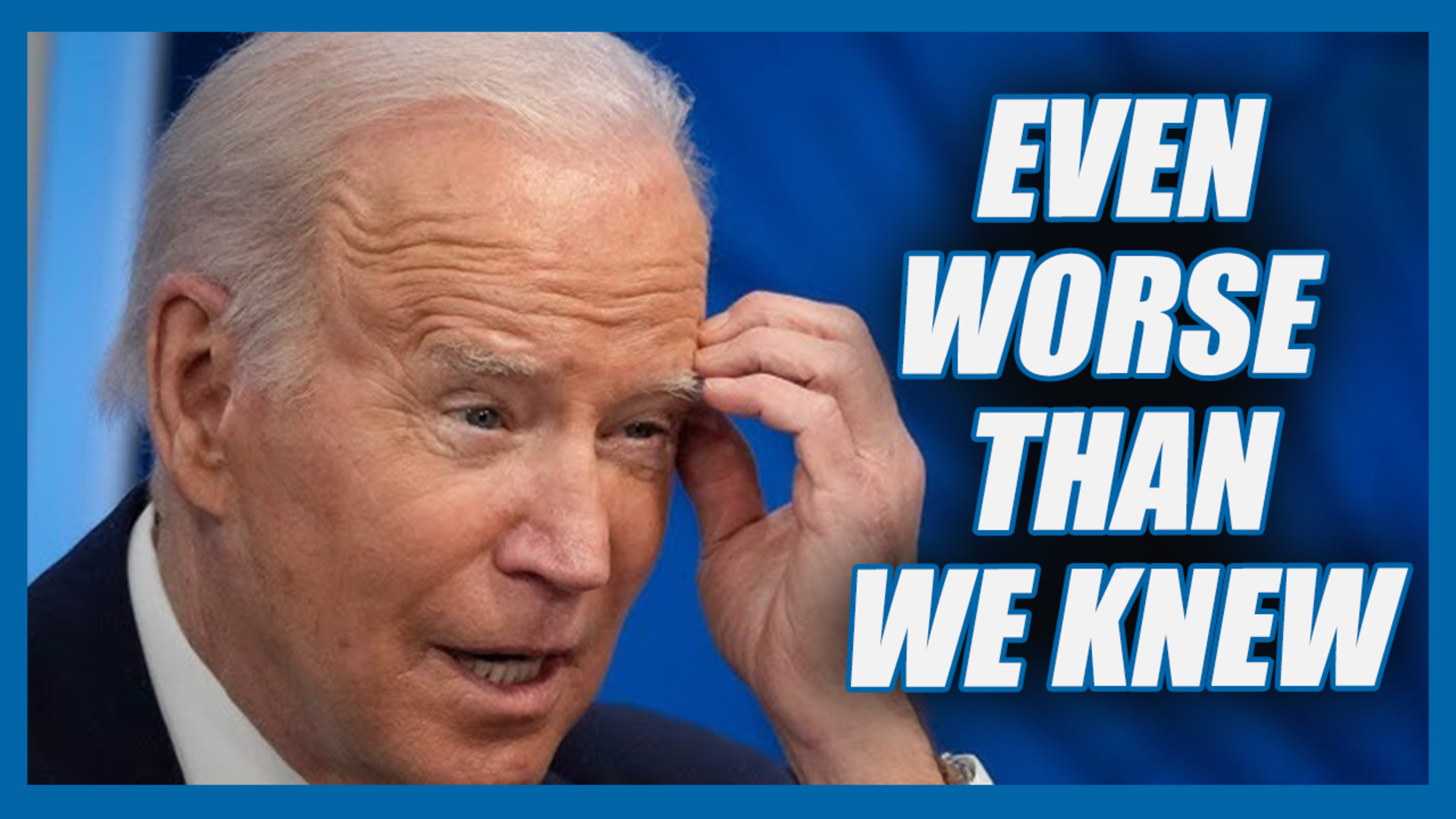 Biden Didn't Know Who ANYONE Was