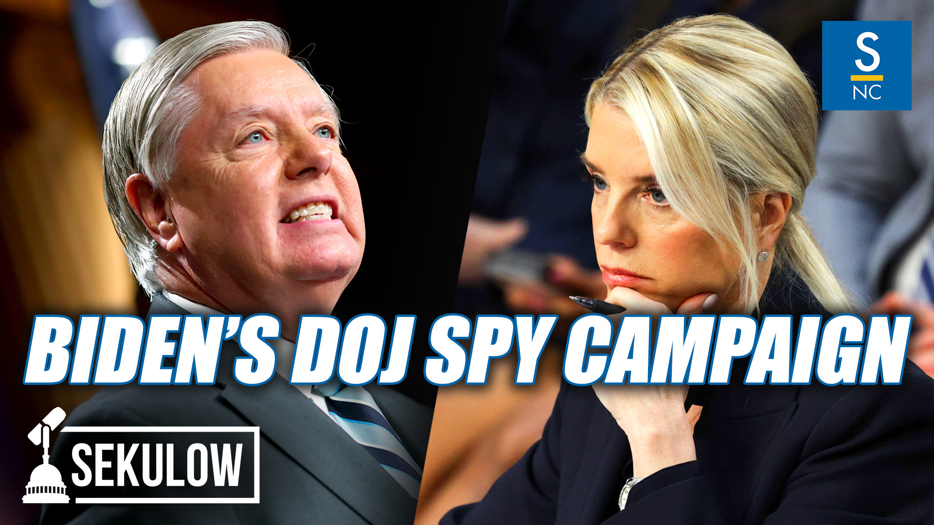 Sen. Graham Livid Over Biden DOJ Spy Campaign