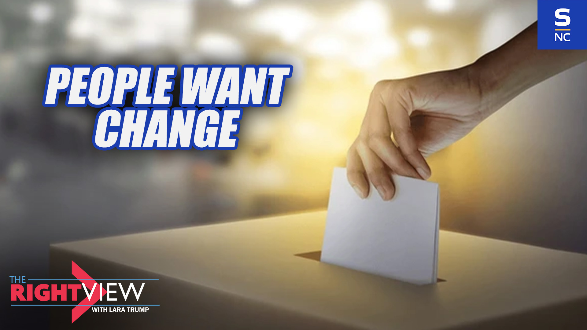 People Are Ready for a Change