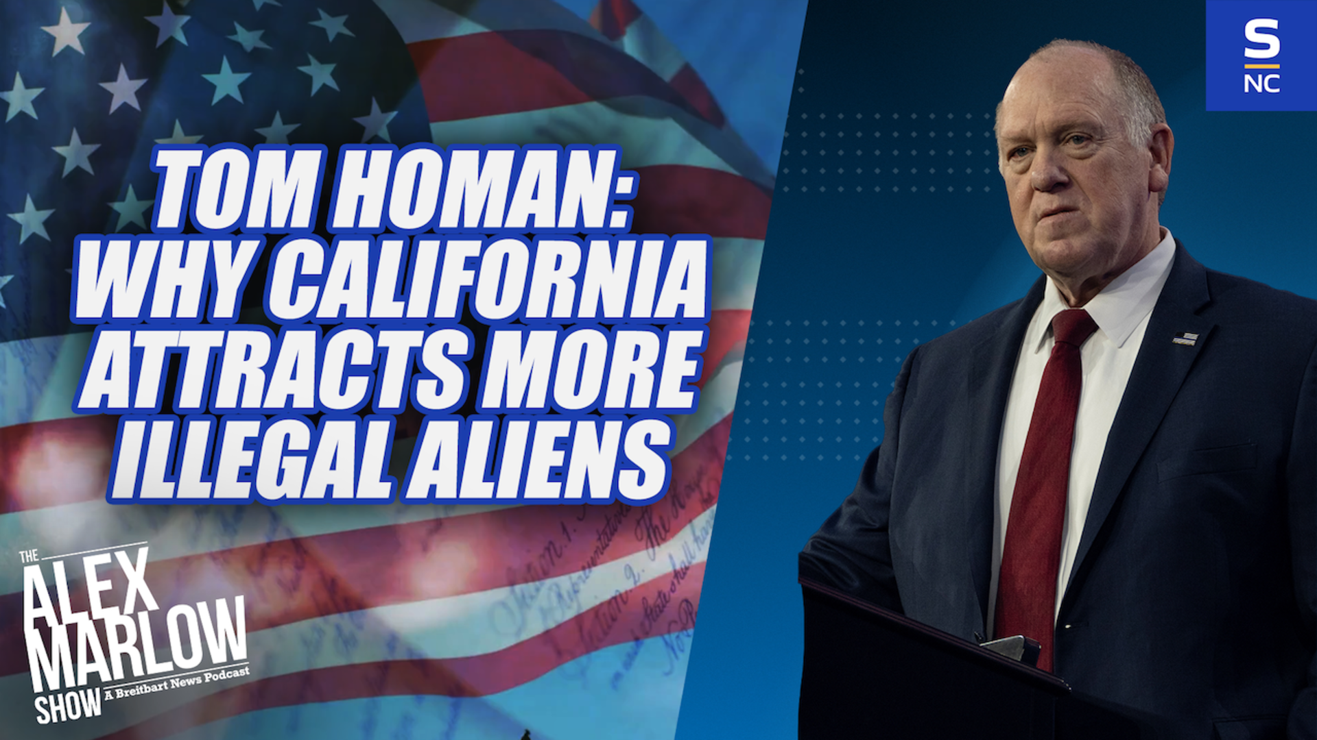 Tom Homan explains why California attracts more illegal aliens.