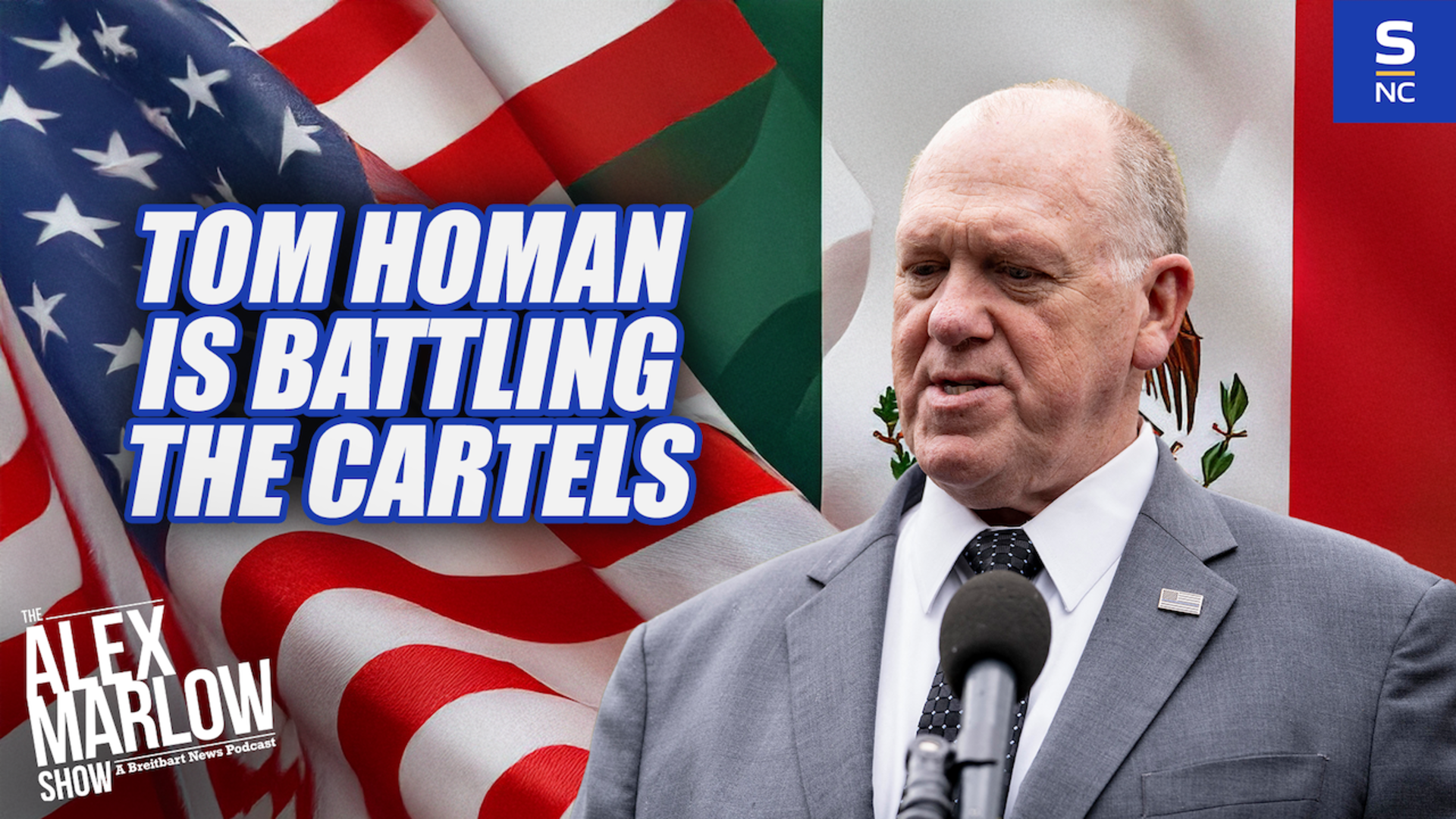 Tom Homan tells Alex Marlow about cartels and how to come to the United States legally