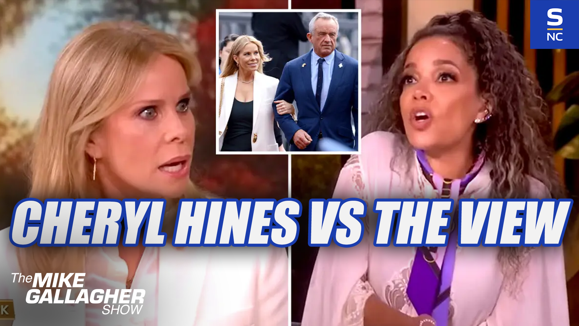 Cheryl Hines CLOWNS The Ladies Of the View Over RFK Jr