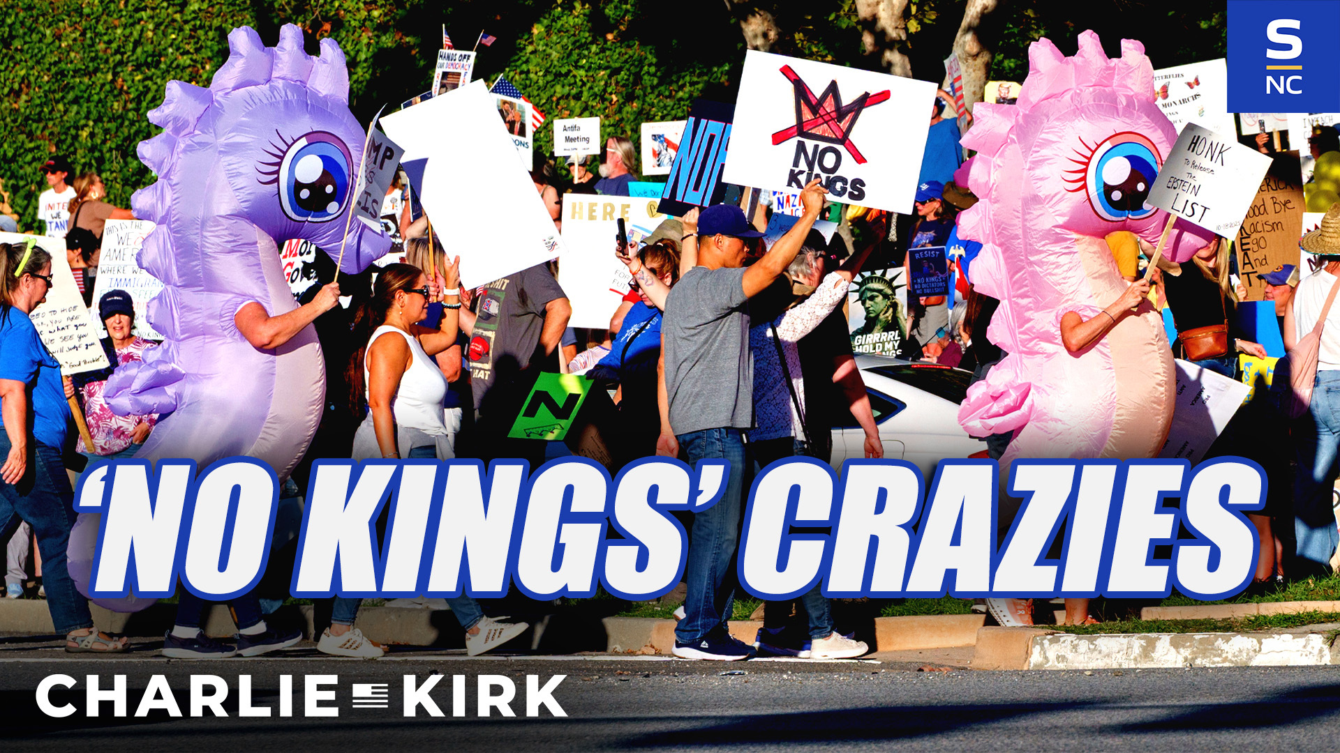 The Crazies Of The 'No Kings' Protest