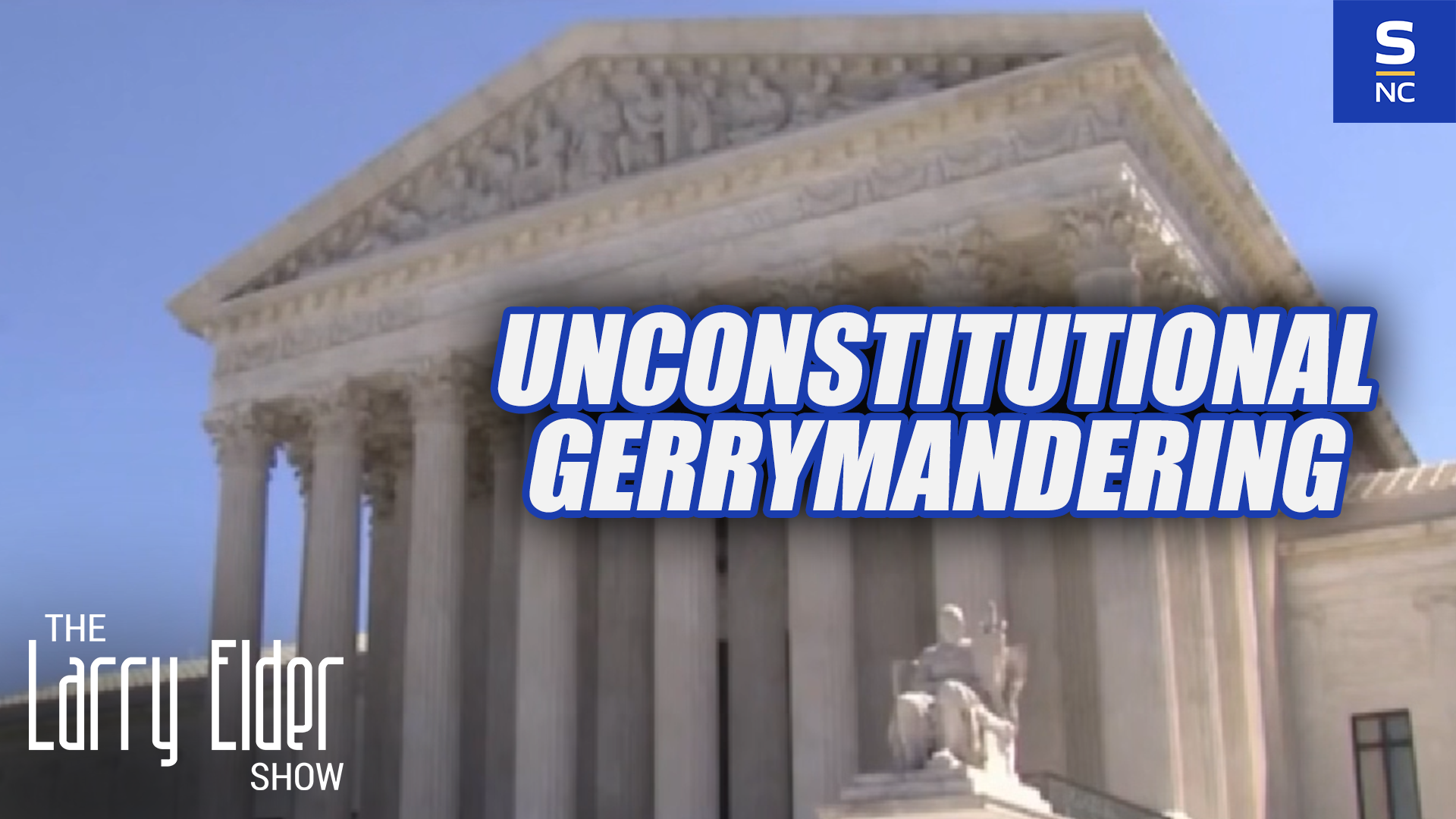 Elder discusses unconstitutional gerrymandering