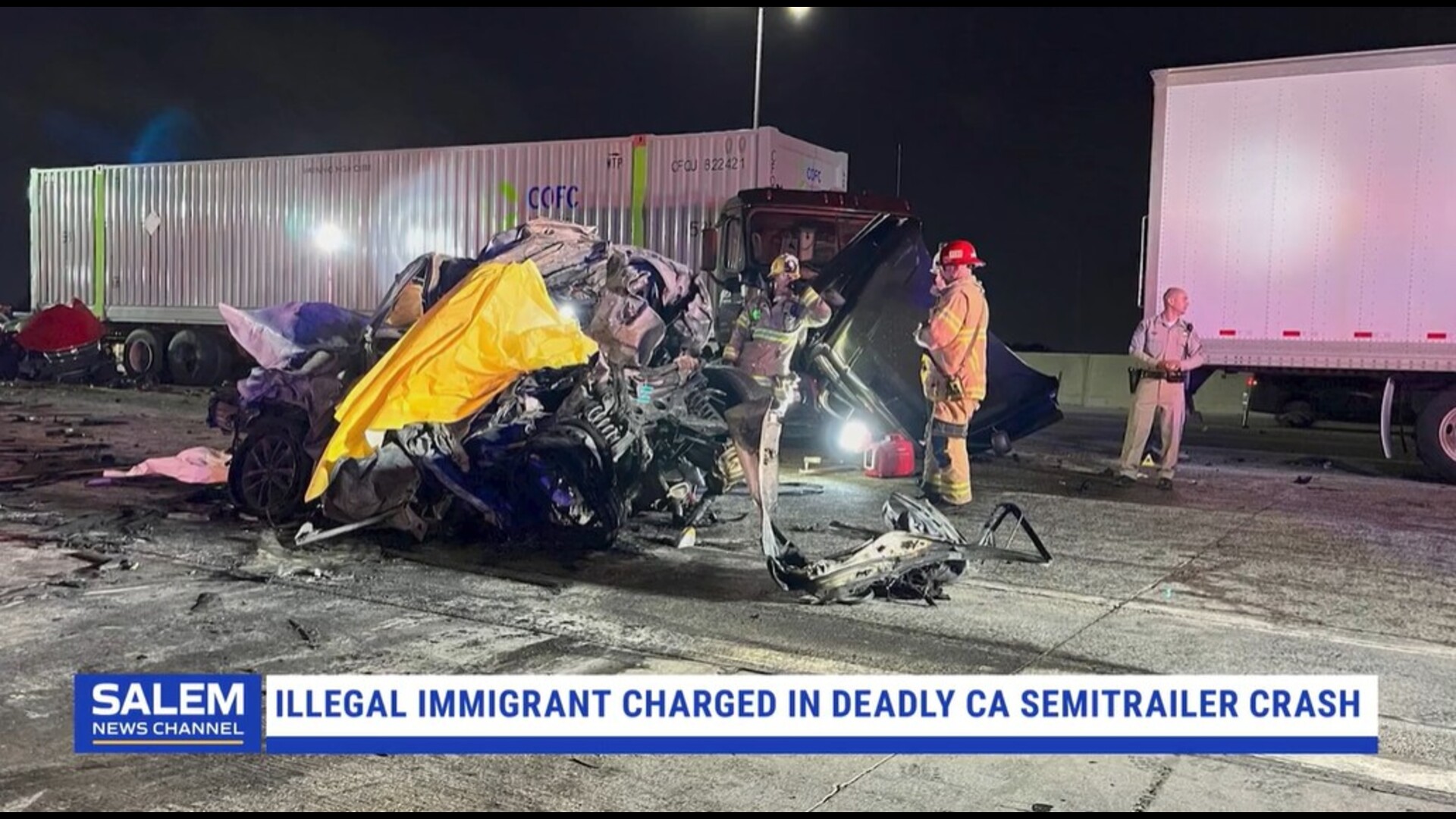 Deadly semitrailer crash in renews federal criticism of immigrant truck drivers