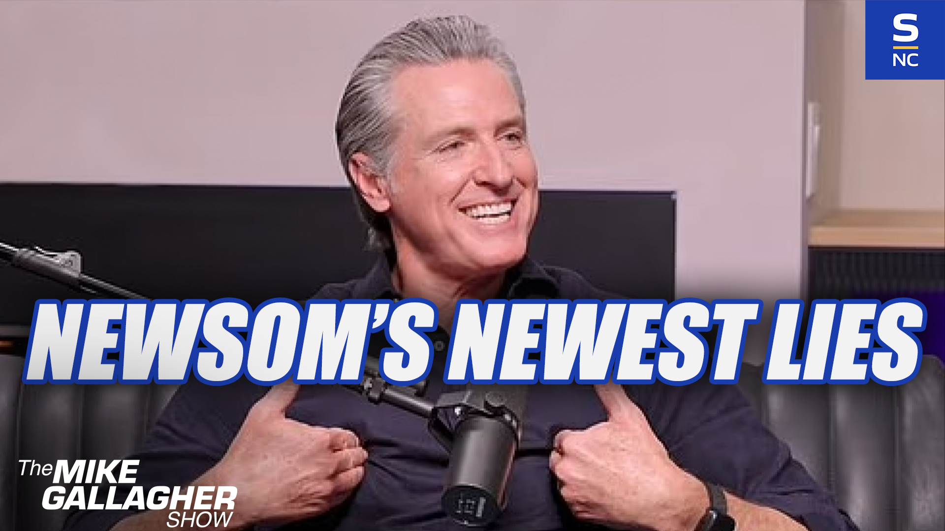 Gavin Newsom LIES About Growing Up Poor