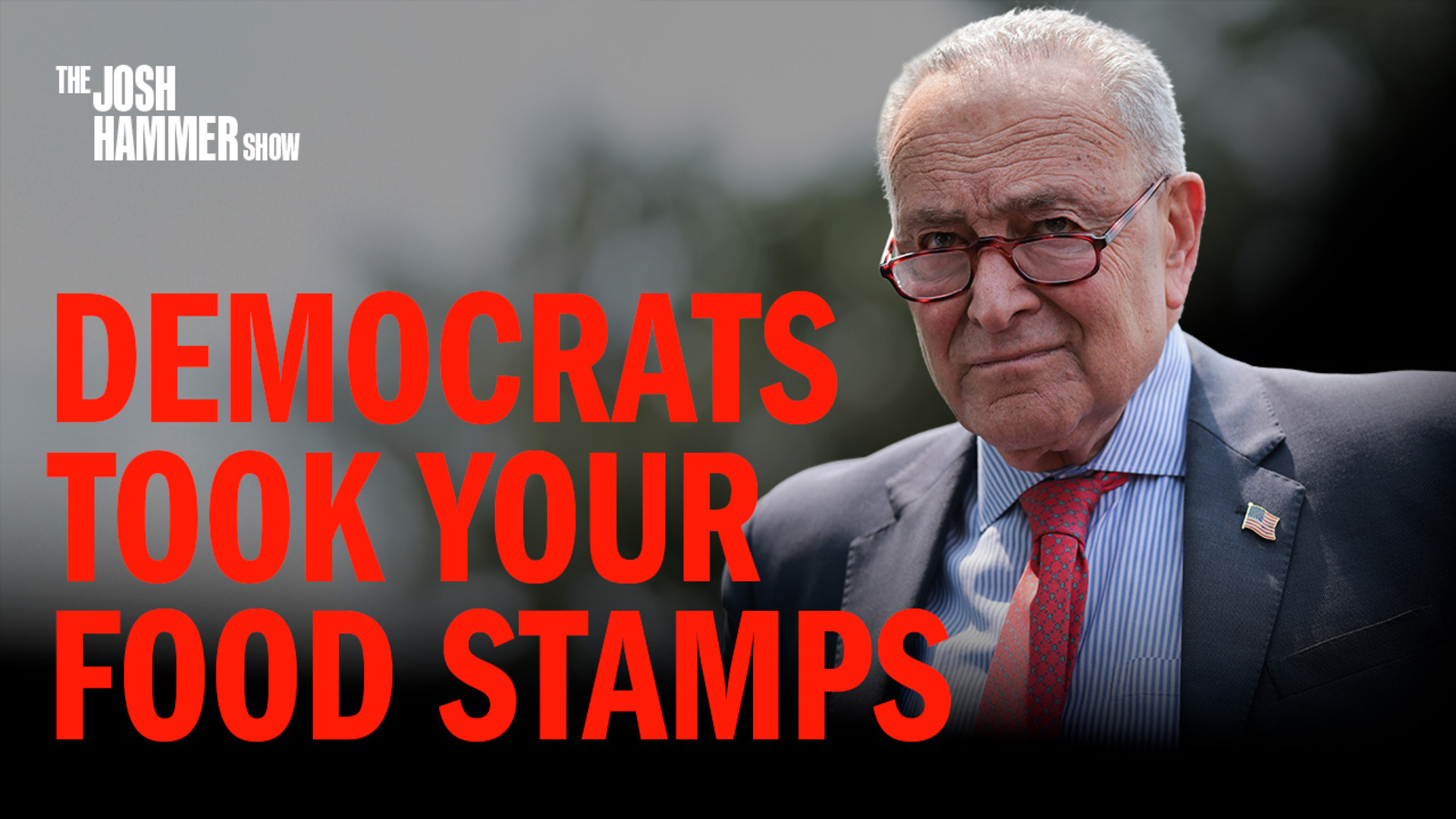 Josh Hammer Show - No Deal, No Food Stamps — Thanks to the Dems October 28th, 2025