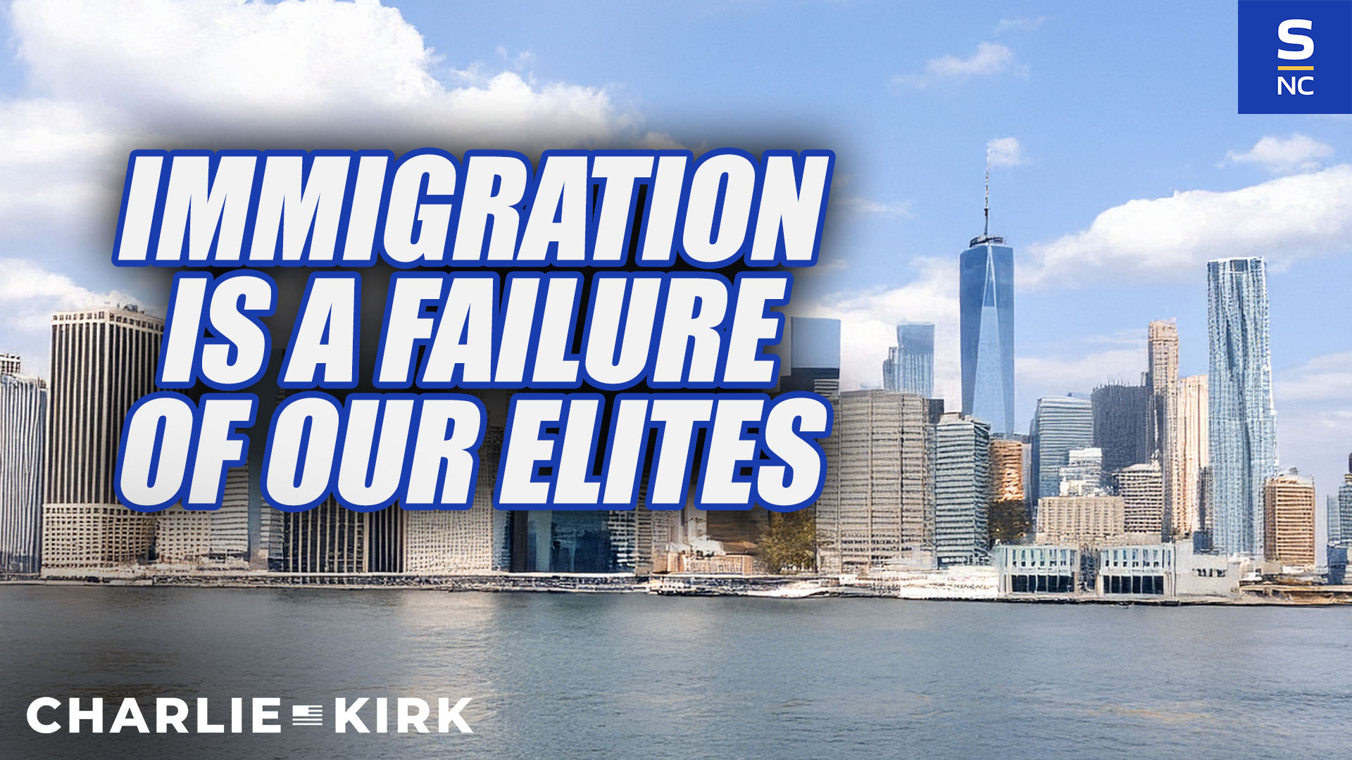"Immigration is a failure of our elites", says Andrew Kolvet.