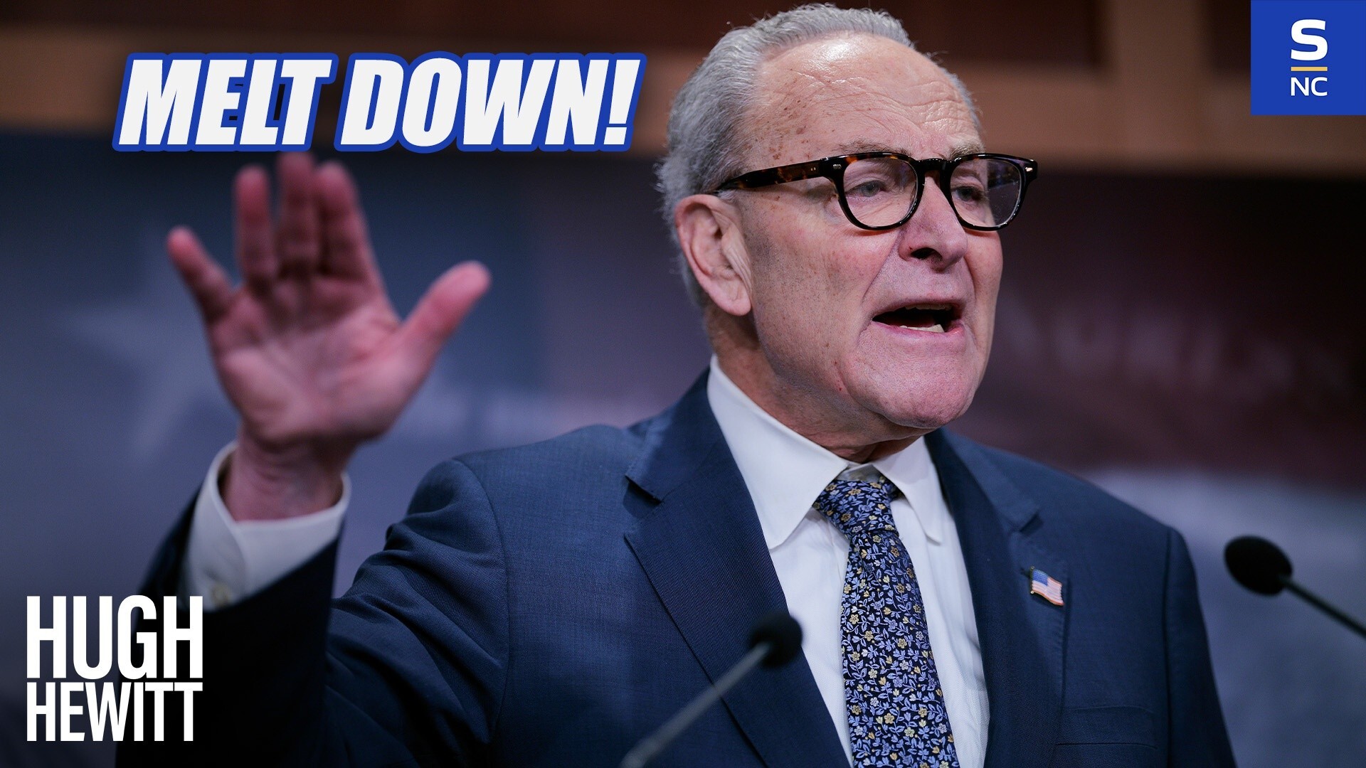 Schumer Has a Melt Down!