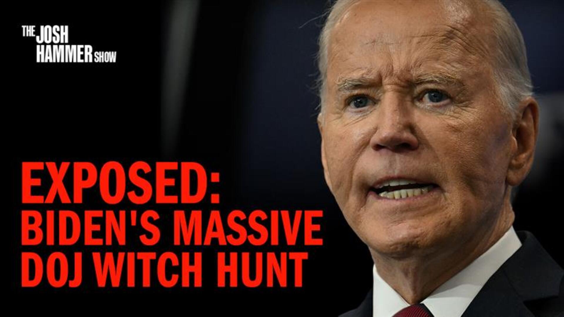 Josh Hammer Show - EXPOSED: Biden's Massive DOJ Witch Hunt October 30th, 2025