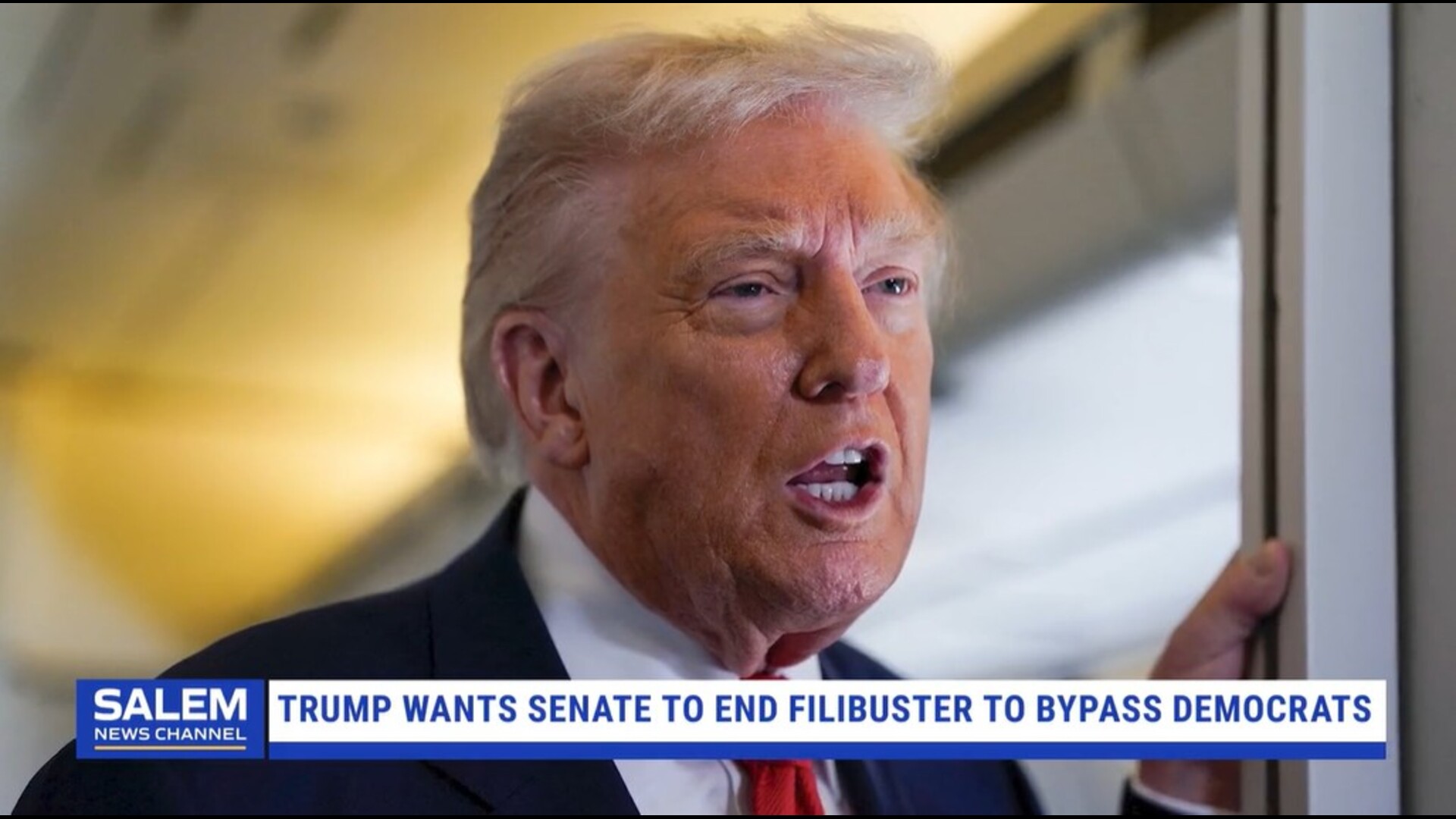 Trump: Senate should scrap filibuster to end government shutdown