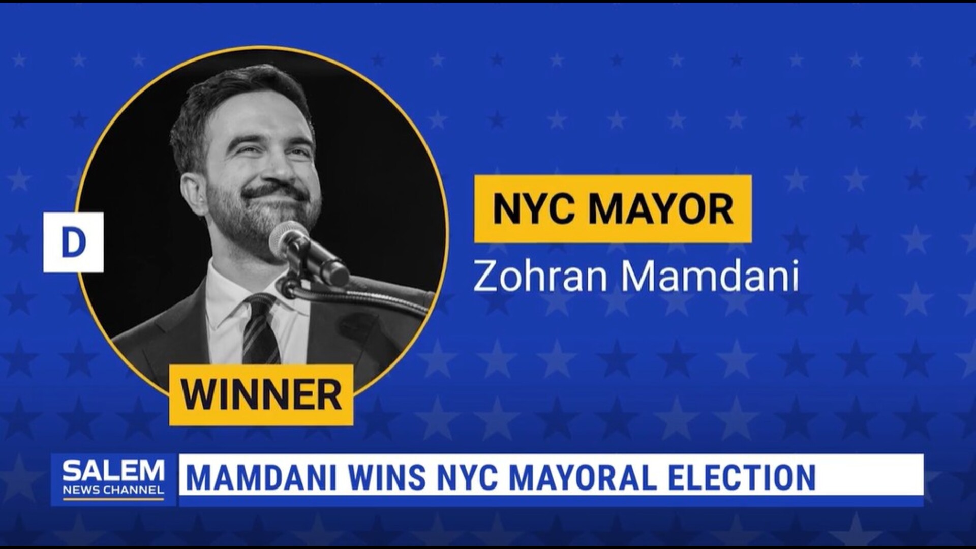 Mamdani wins NYC mayor’s race