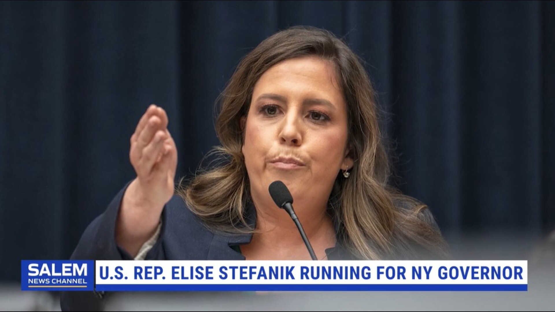 Republican Rep. Elise Stefanik running for governor of New York