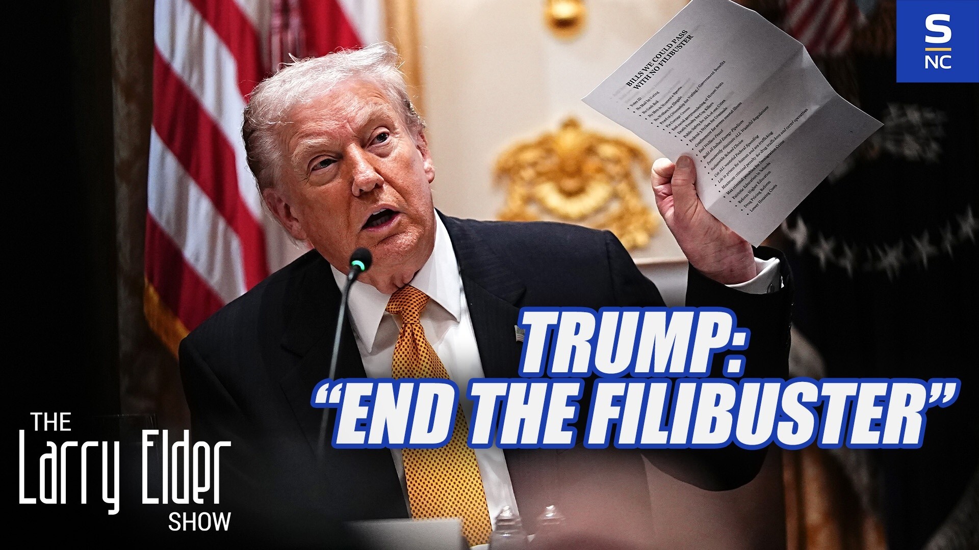 Trump: "End the Filibuster"