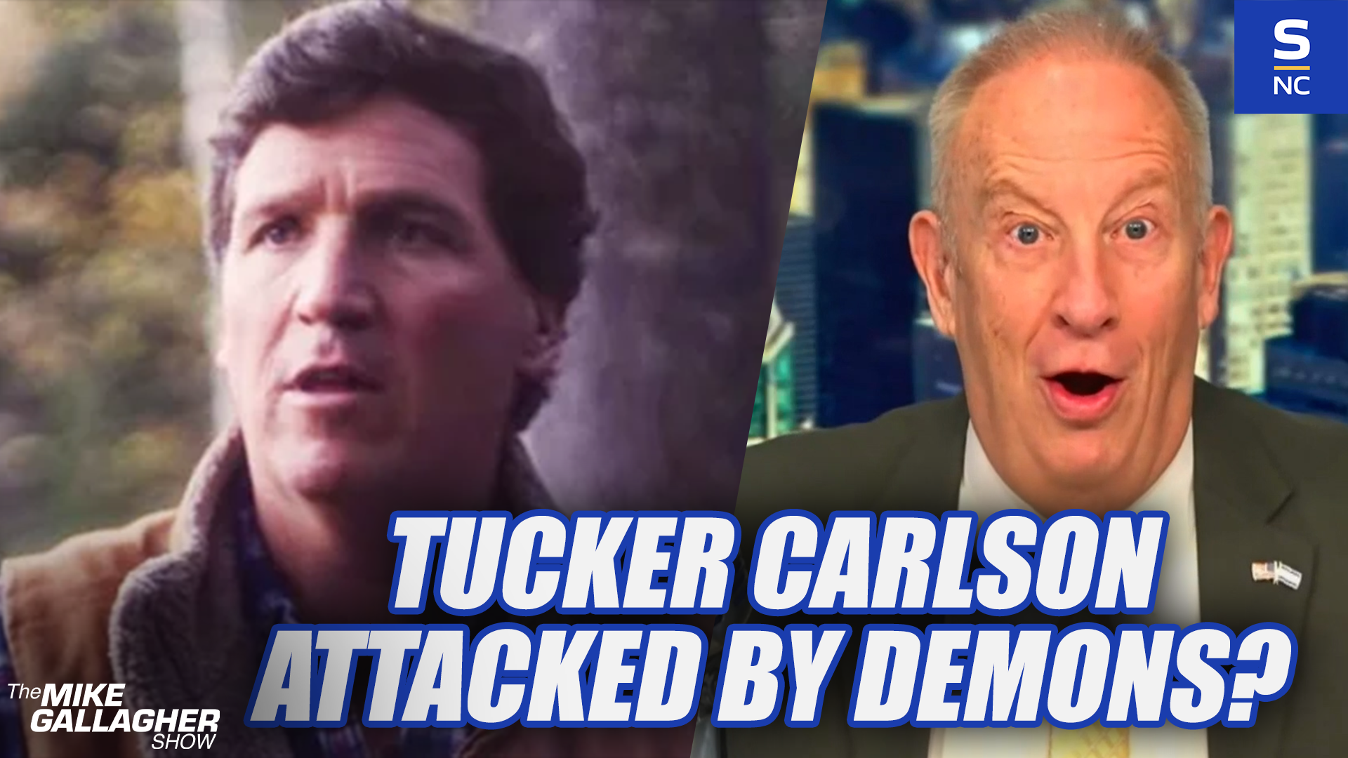 Tucker Carlson Claims To Be ATTACKED BY DEMONS
