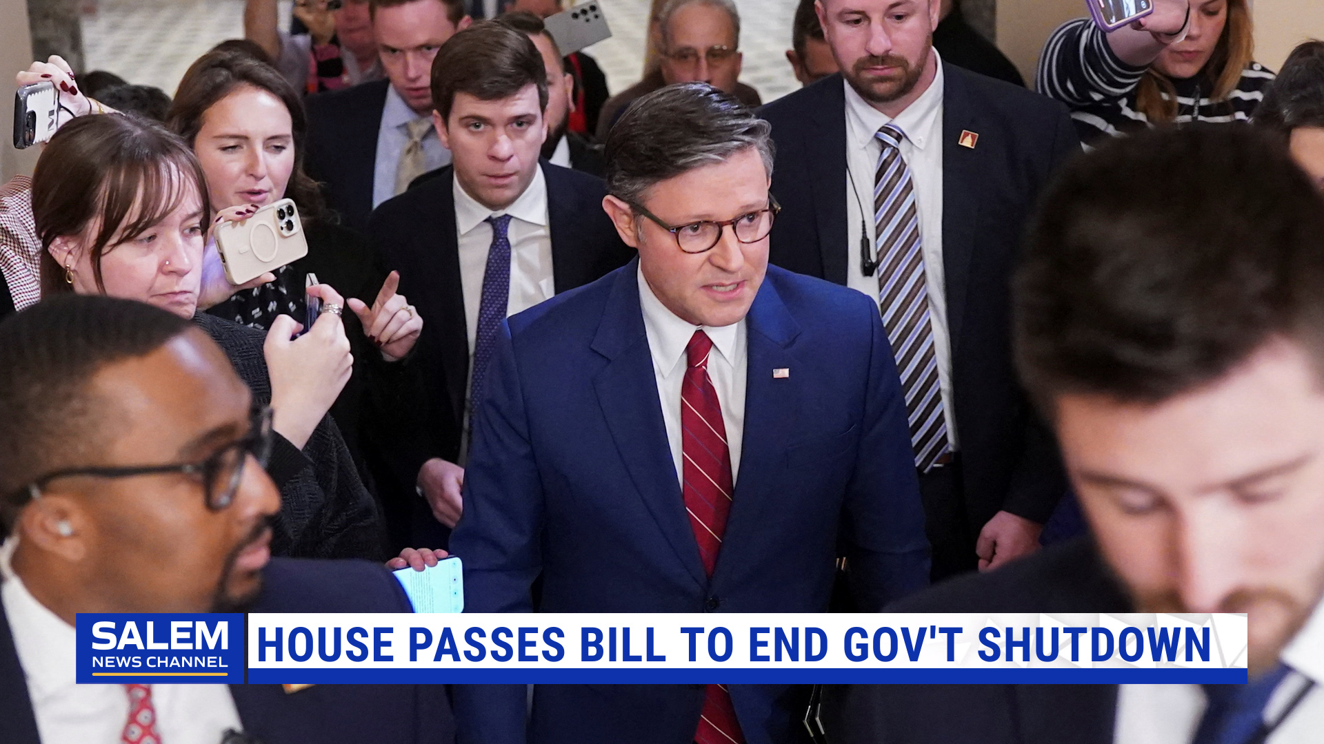 House and Senate approve ending government shutdown