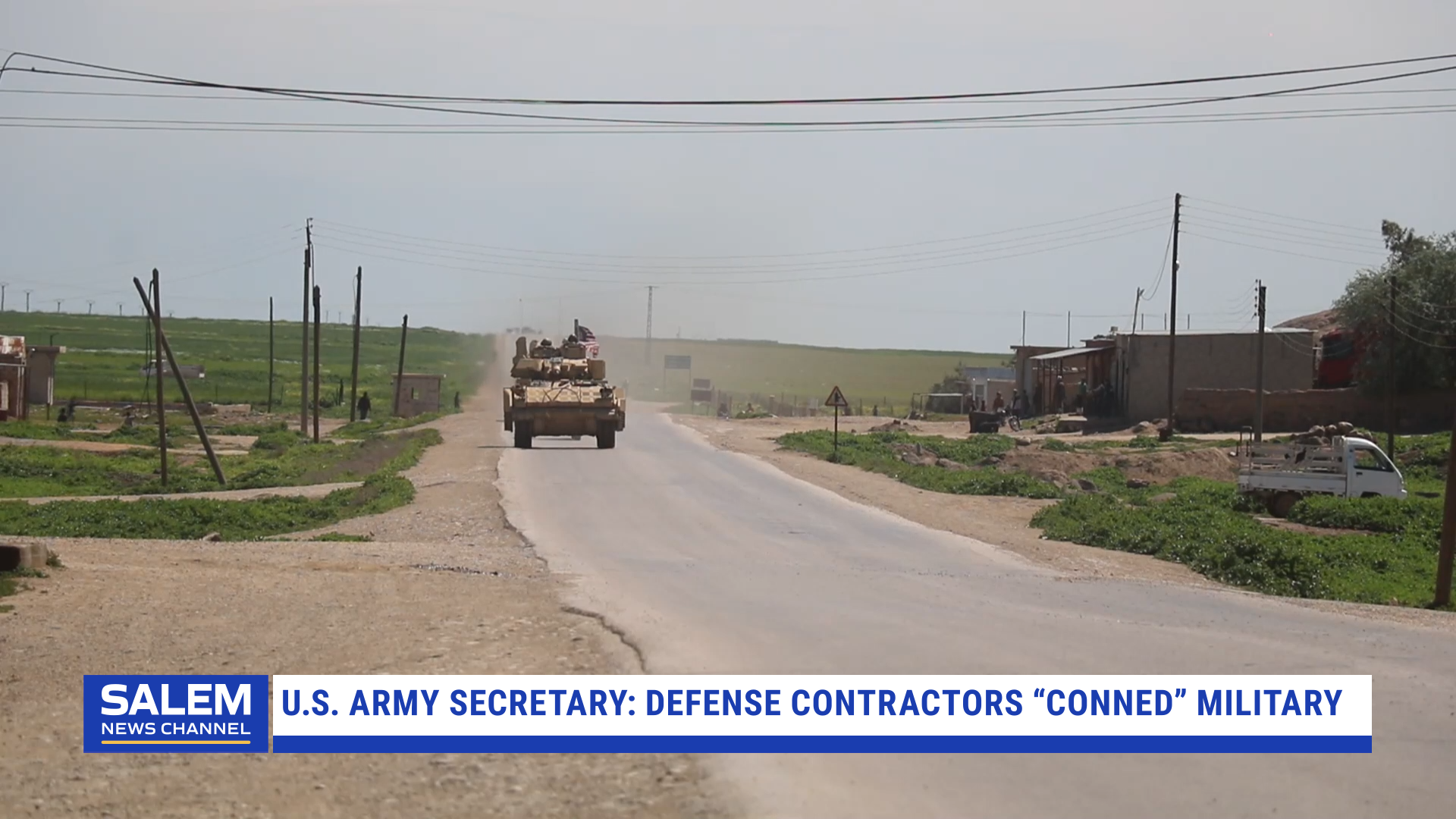 U.S. Army Secretary Accuses Defense Contractors Of 