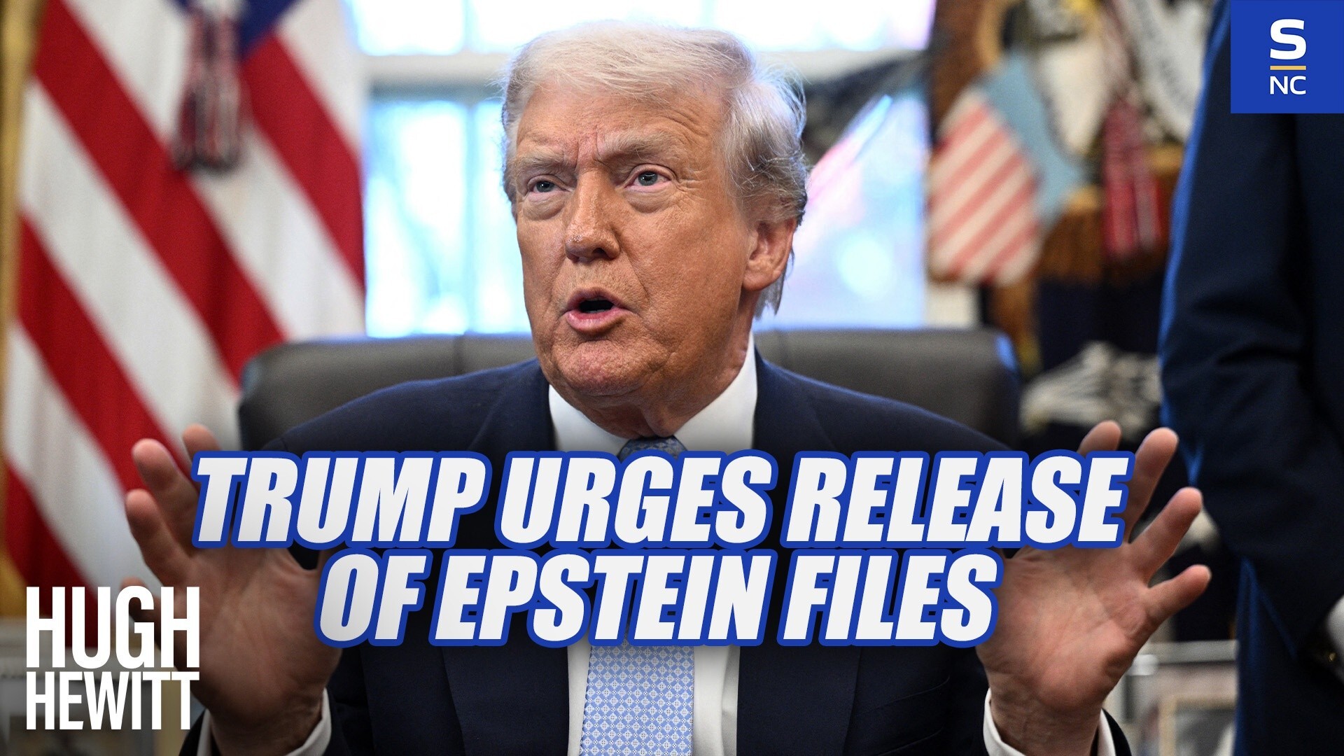 Trump Urges Release of Epstein Files