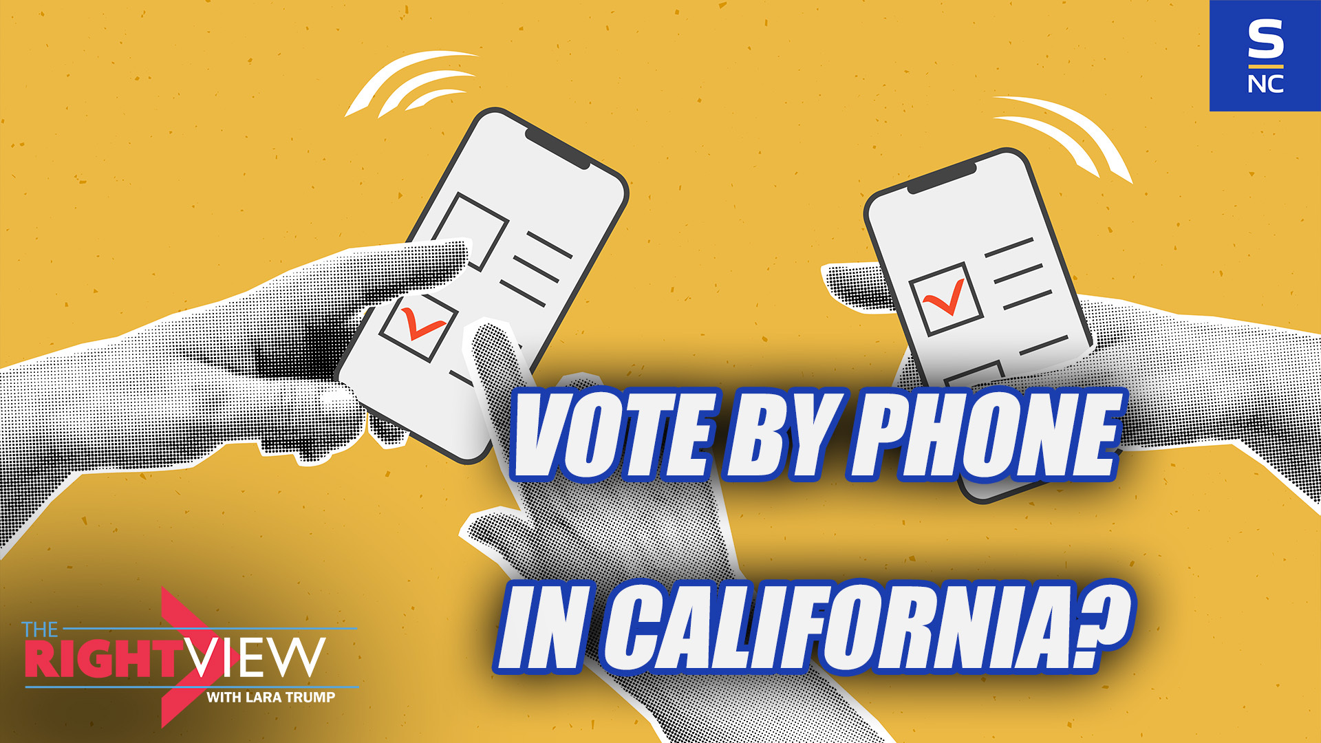 Voting by phone in California?