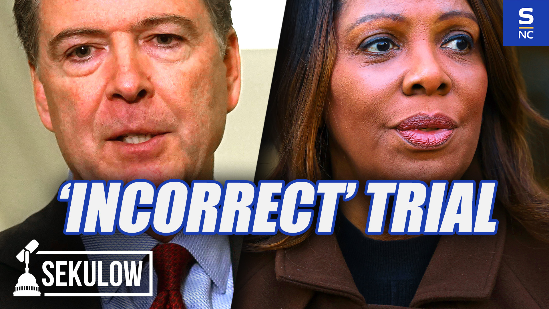 Judge Says Letitia-Comey Trial 'Done Incorrectly'