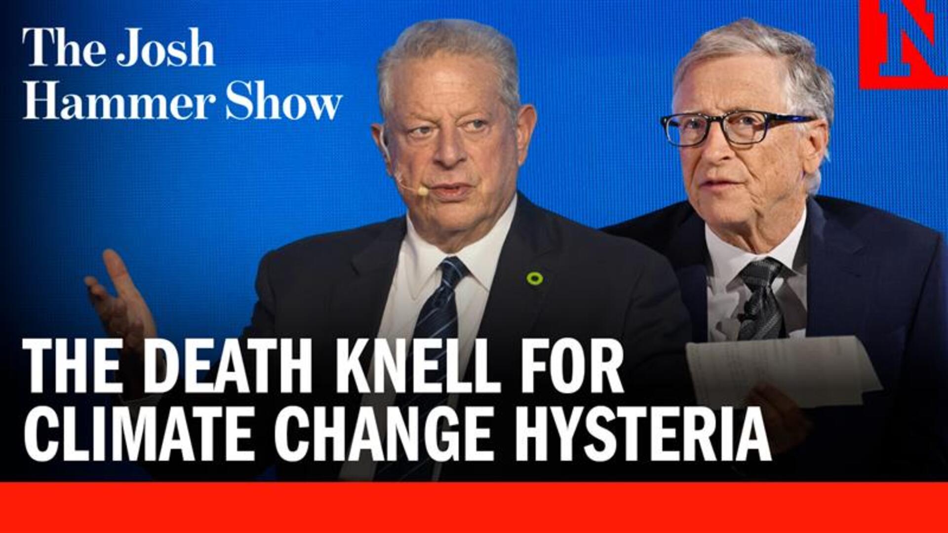 The Left Abandons Climate Change Hysteria
