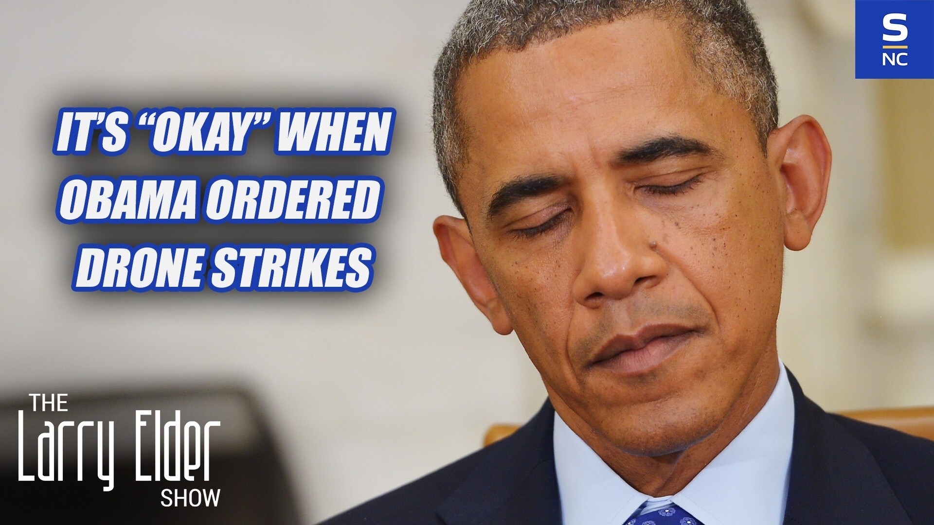 It's "Okay" When Obama Ordered Drone Strikes