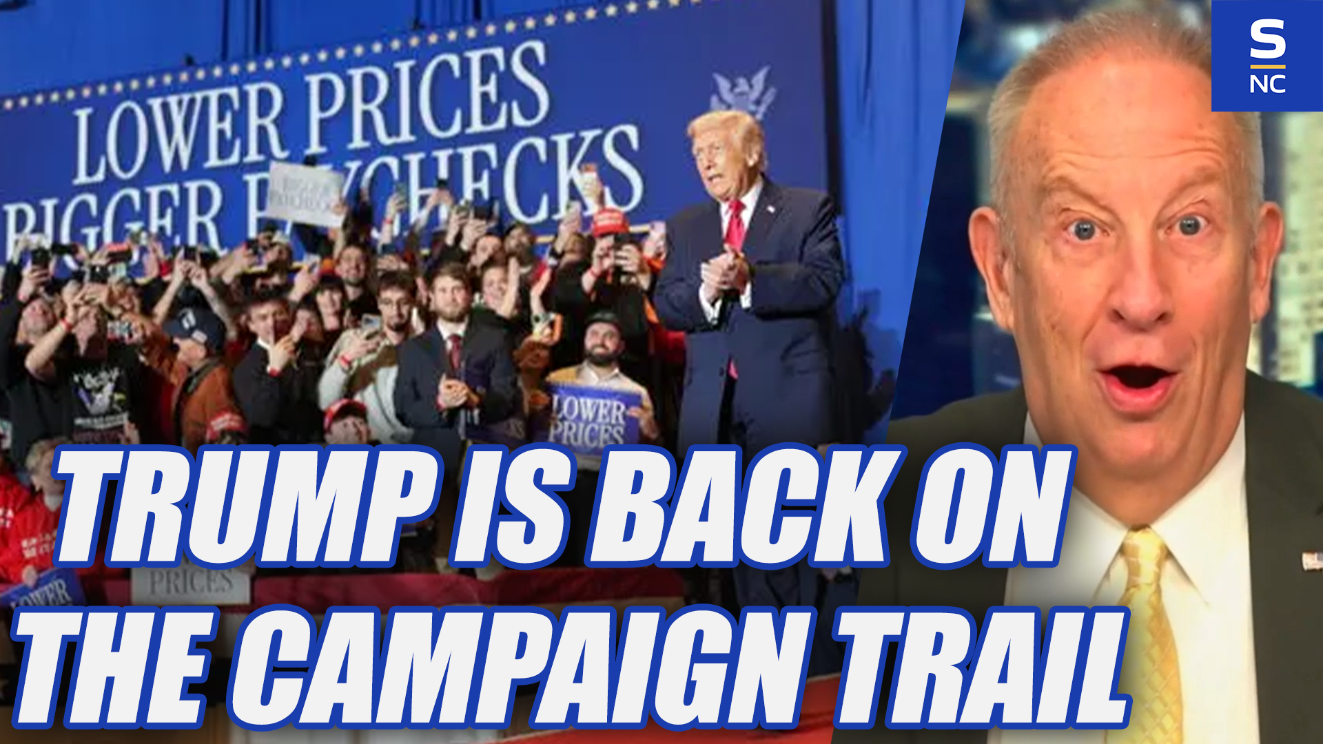 VINTAGE TRUMP: Trump Is Back On The Campaign Trial