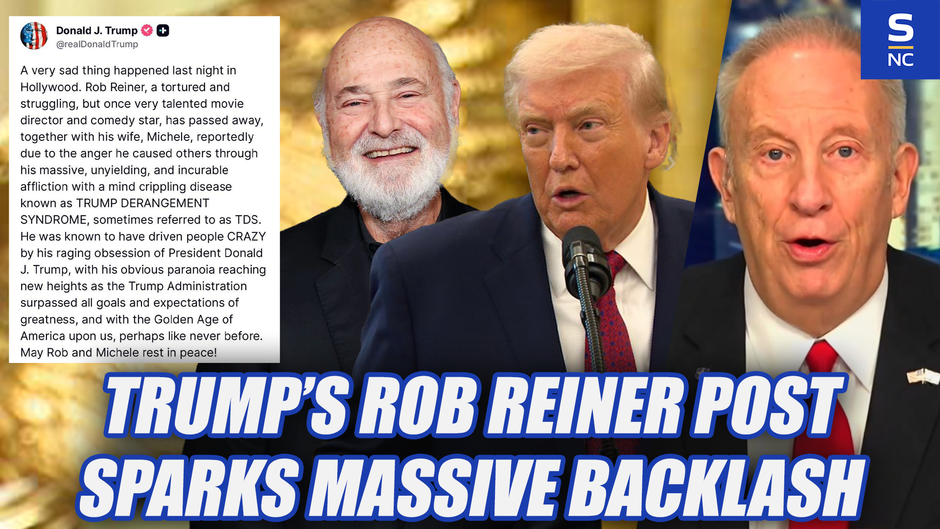 Reacting To Trump's Controversial Rob Reiner Post