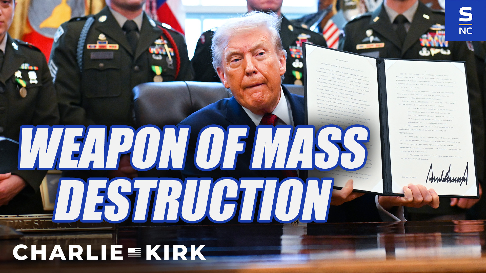 Trump Declares Fentanyl A Weapon Of Mass Destruction