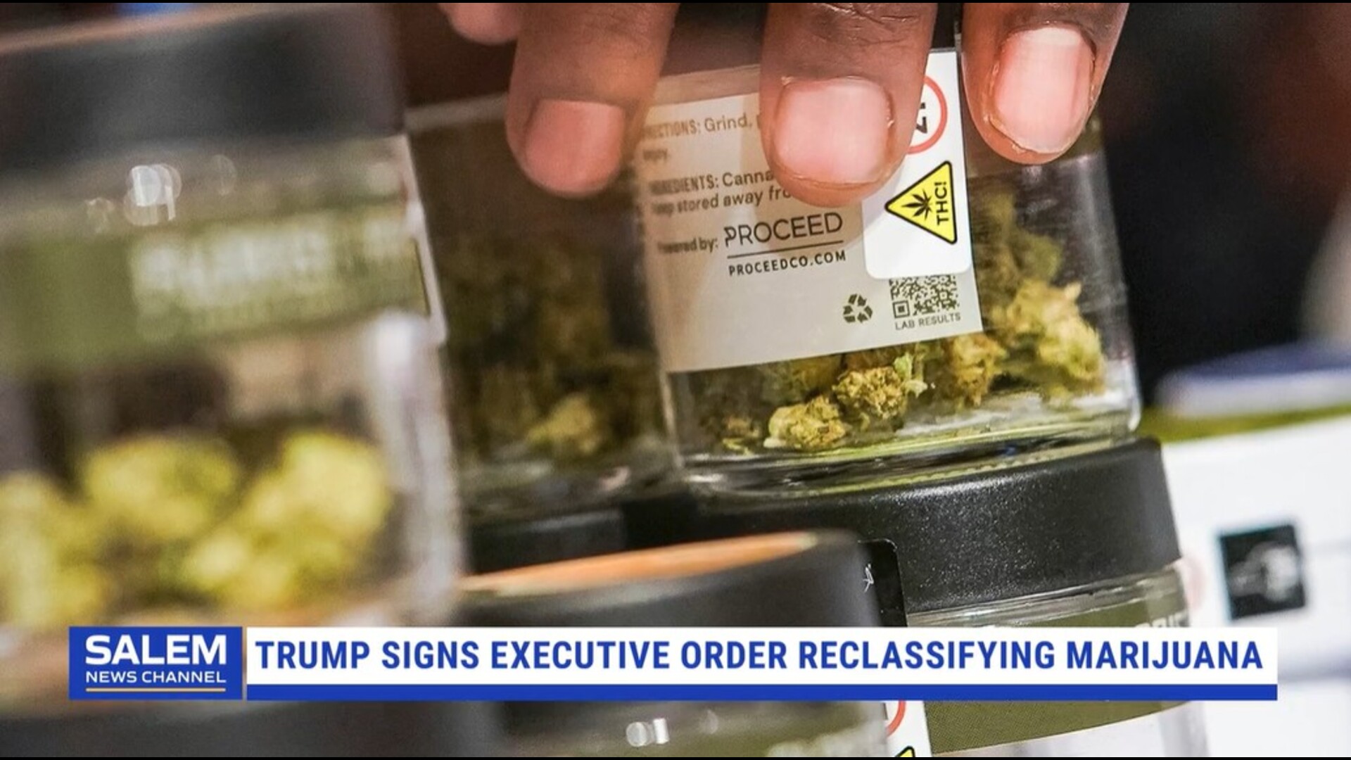 Trump signs executive order reclassifying marijuana
