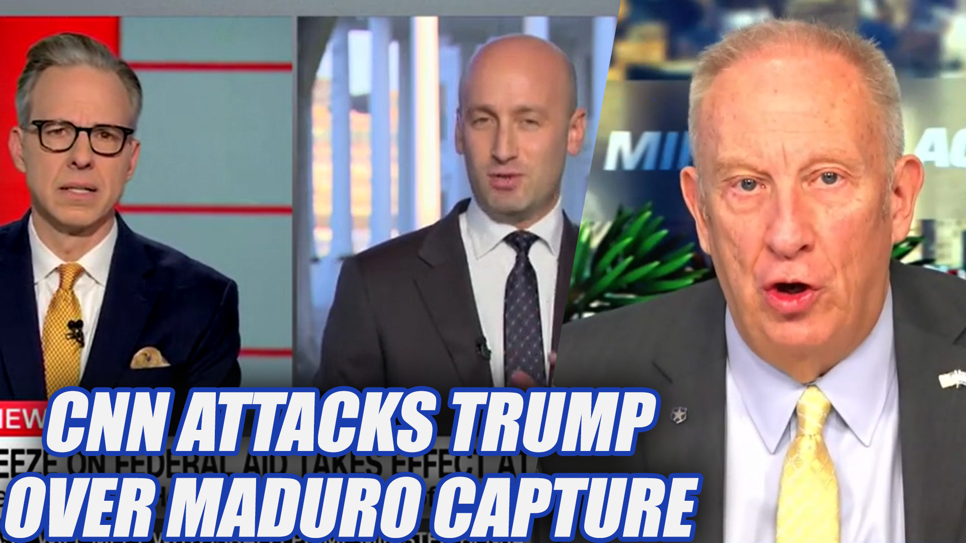 CNN ATTACKS Trump Over Maduro Capture