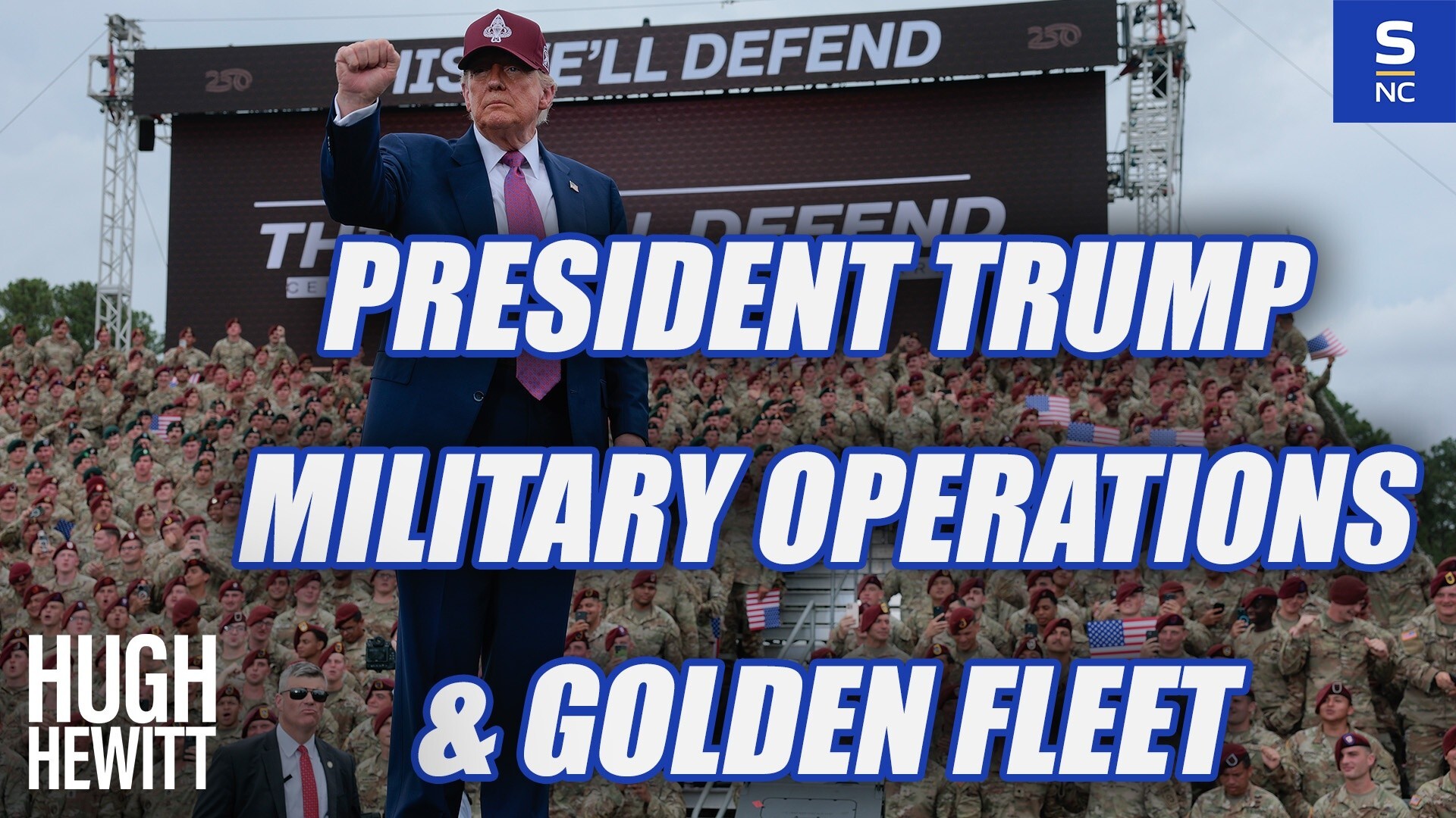 President Trump Speaks on Military Operations and Golden Fleet