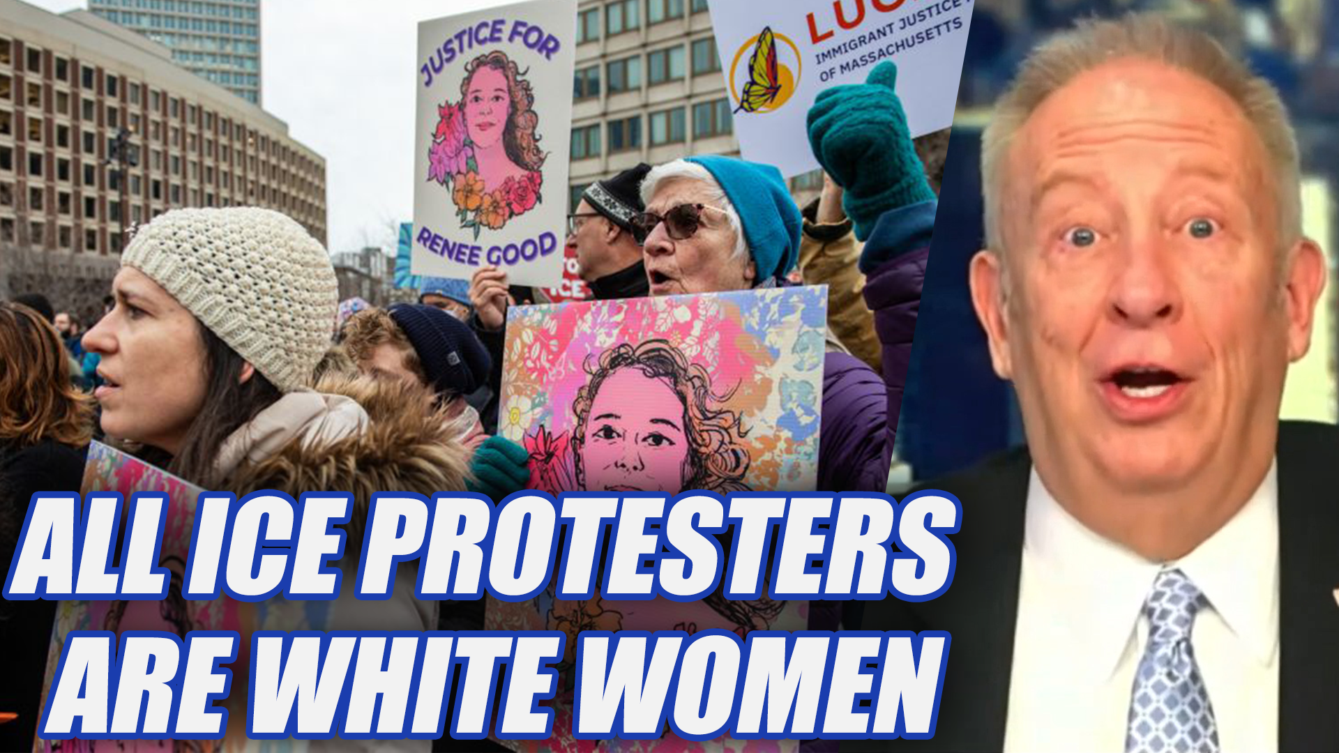Are All ICE Protesters White Women?