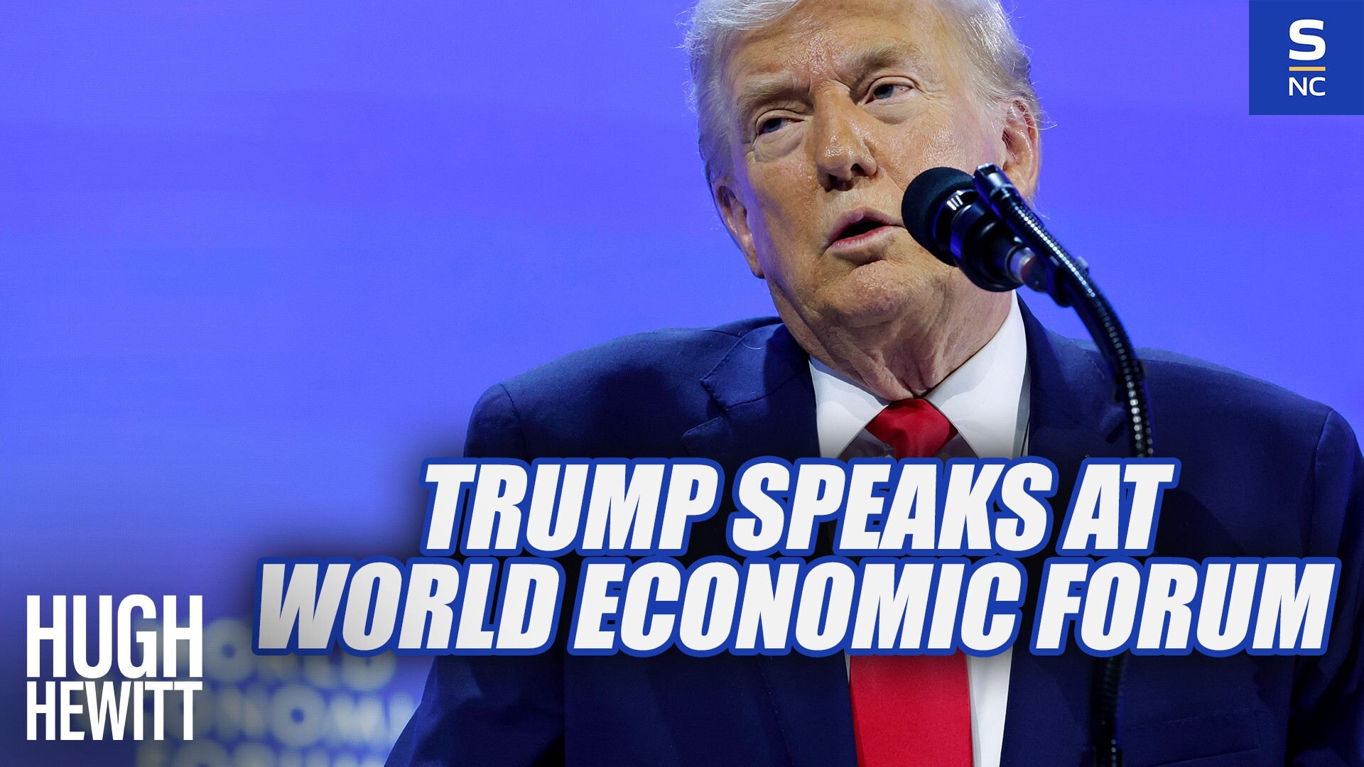 Trump Speaks at World Economic Forum