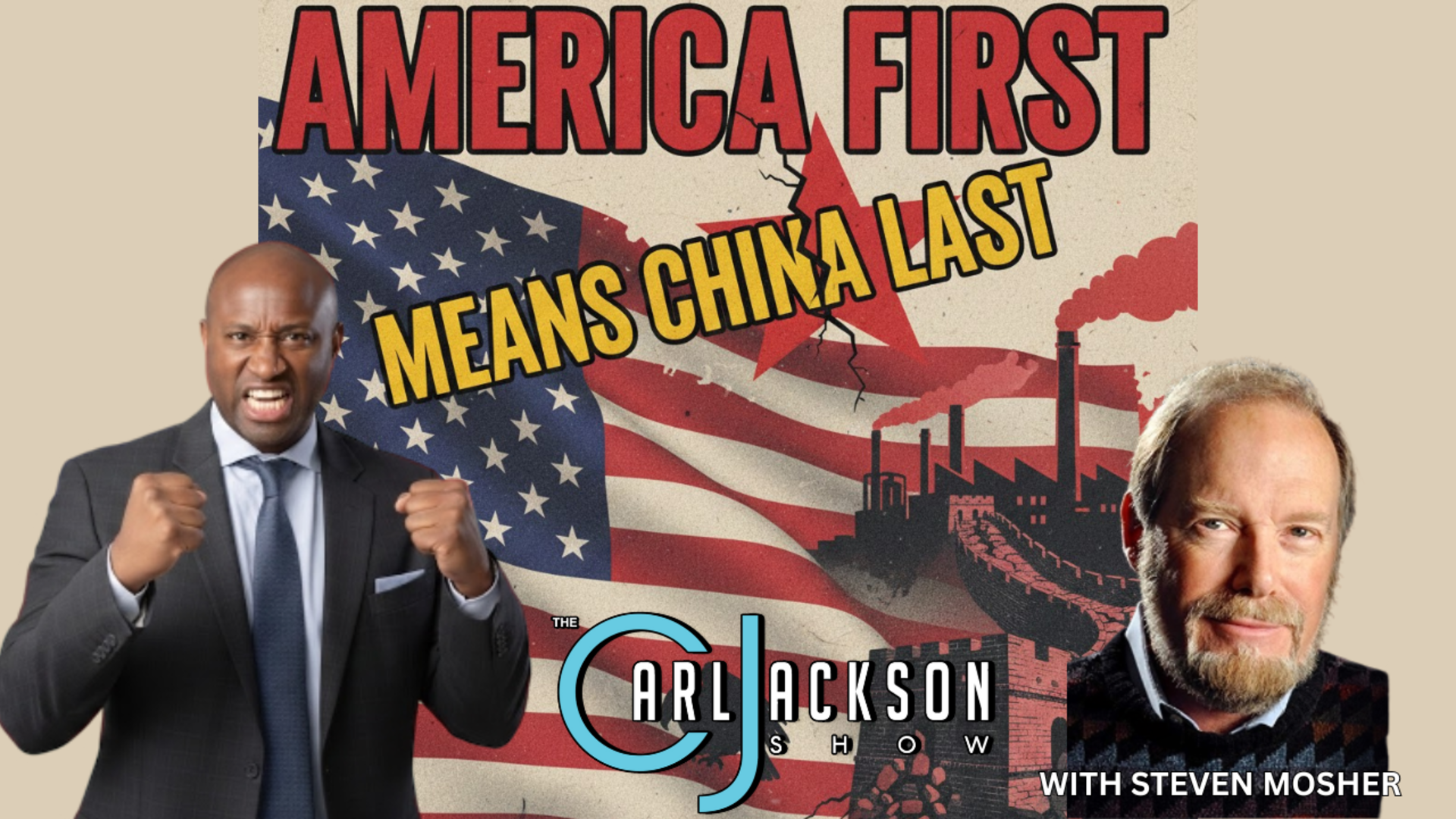 AMERICA FIRST MEANS CHINA LAST