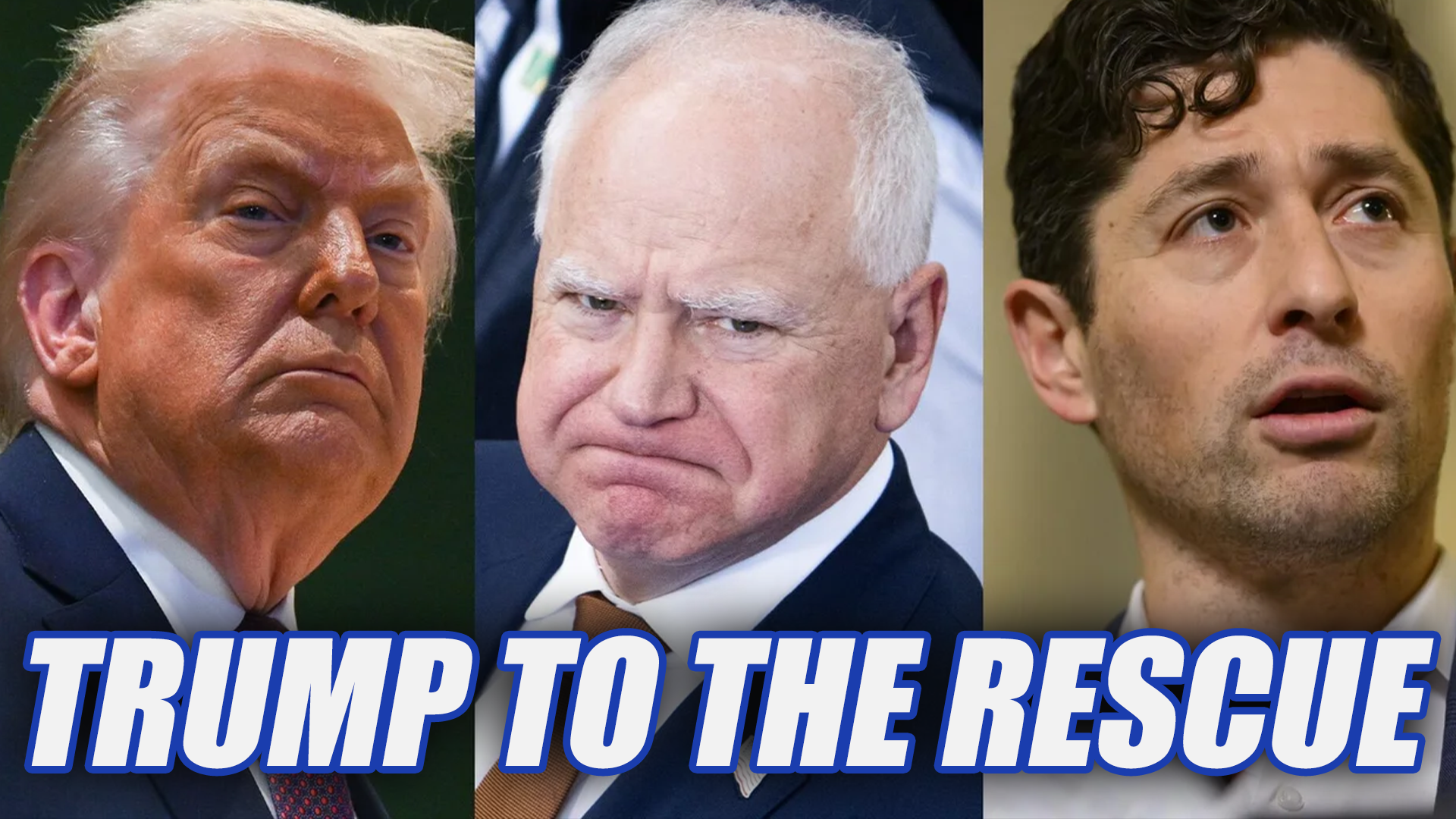 Trump, Walz Come Together To Curb Left Wing Insanity