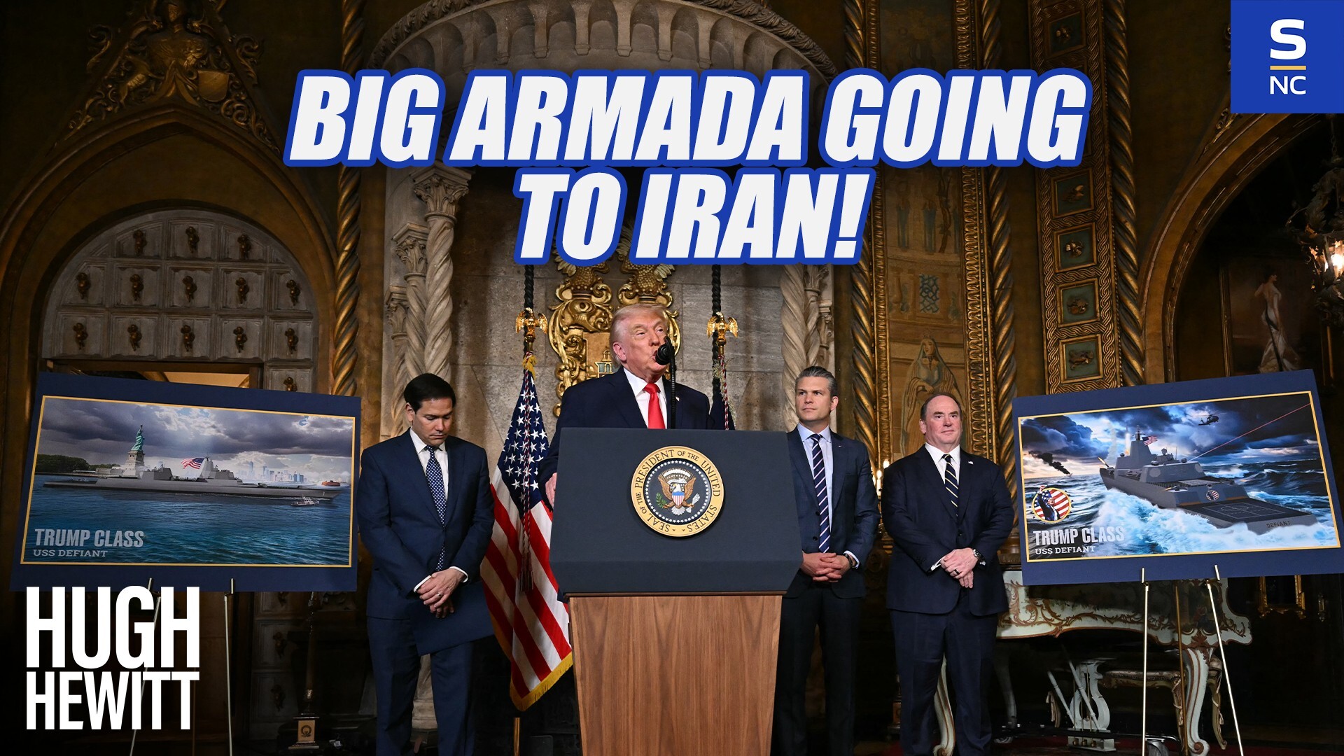 Trump: We Have an Armada Going to Iran