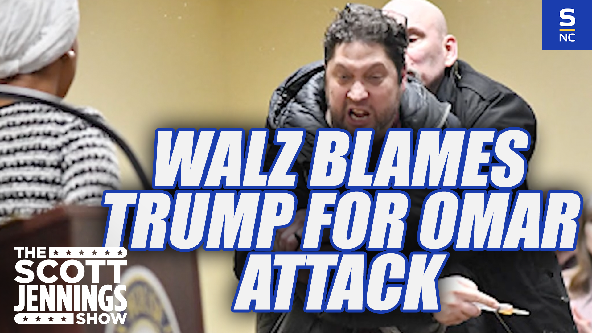 Tim Walz Is Blaming President Trump For Ilhan Omar Being Attacked