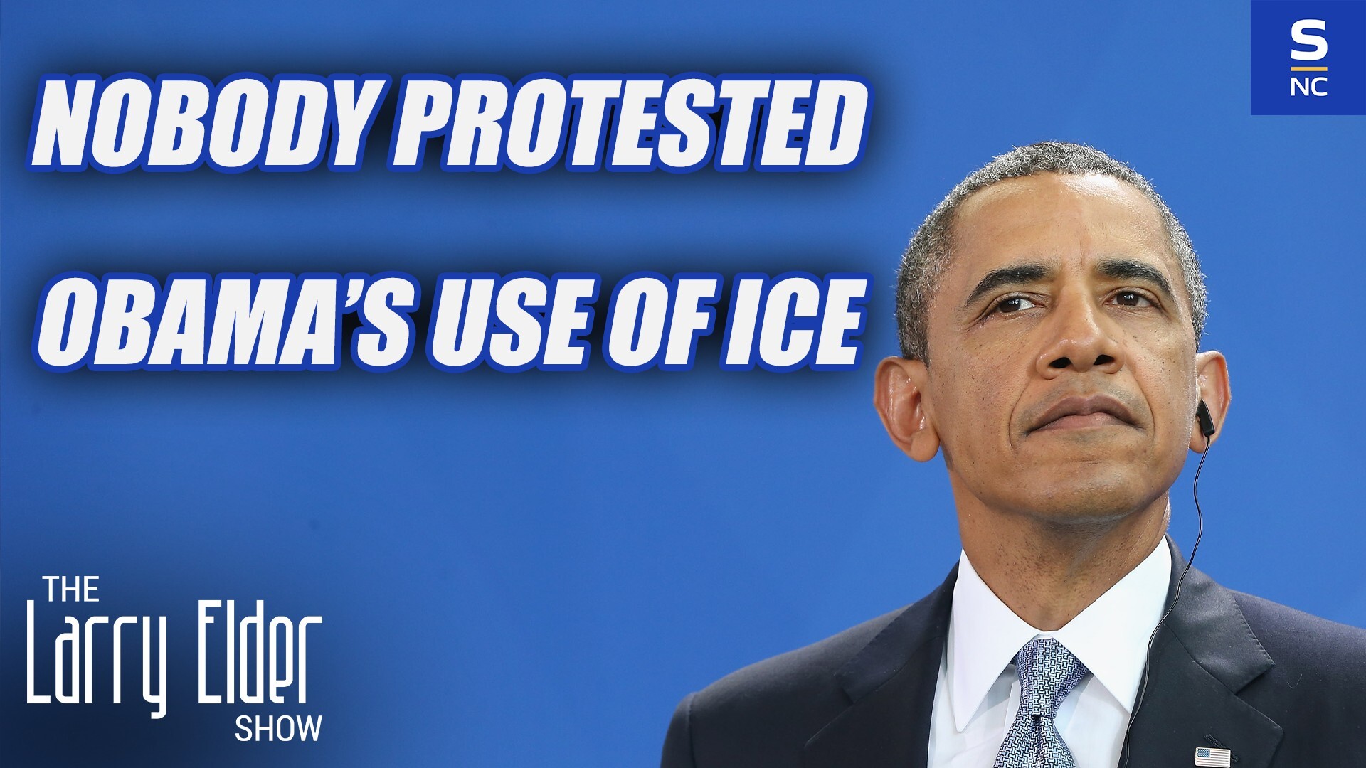 Nobody Protested Obama's Use of ICE