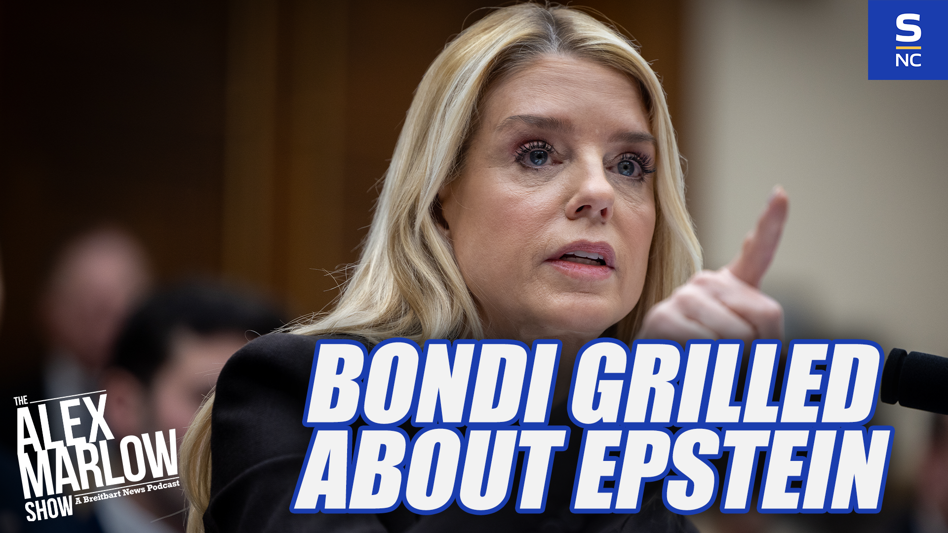 Pam Bondi gets grilled about Trump and Epstein