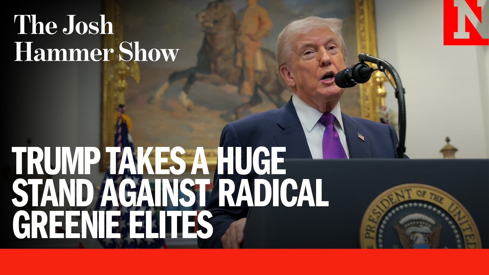 Trump Takes A HUGE Stand Against Radical Greenie Elites