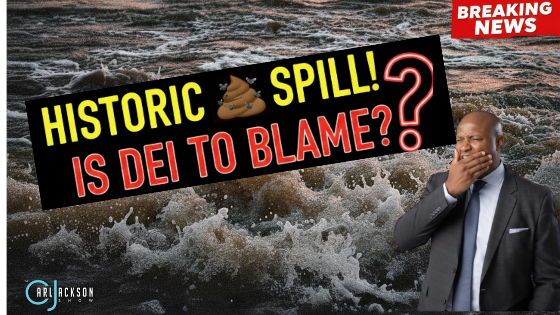 Historic POOP Spill in the Potomac. Is DEI to Blame?