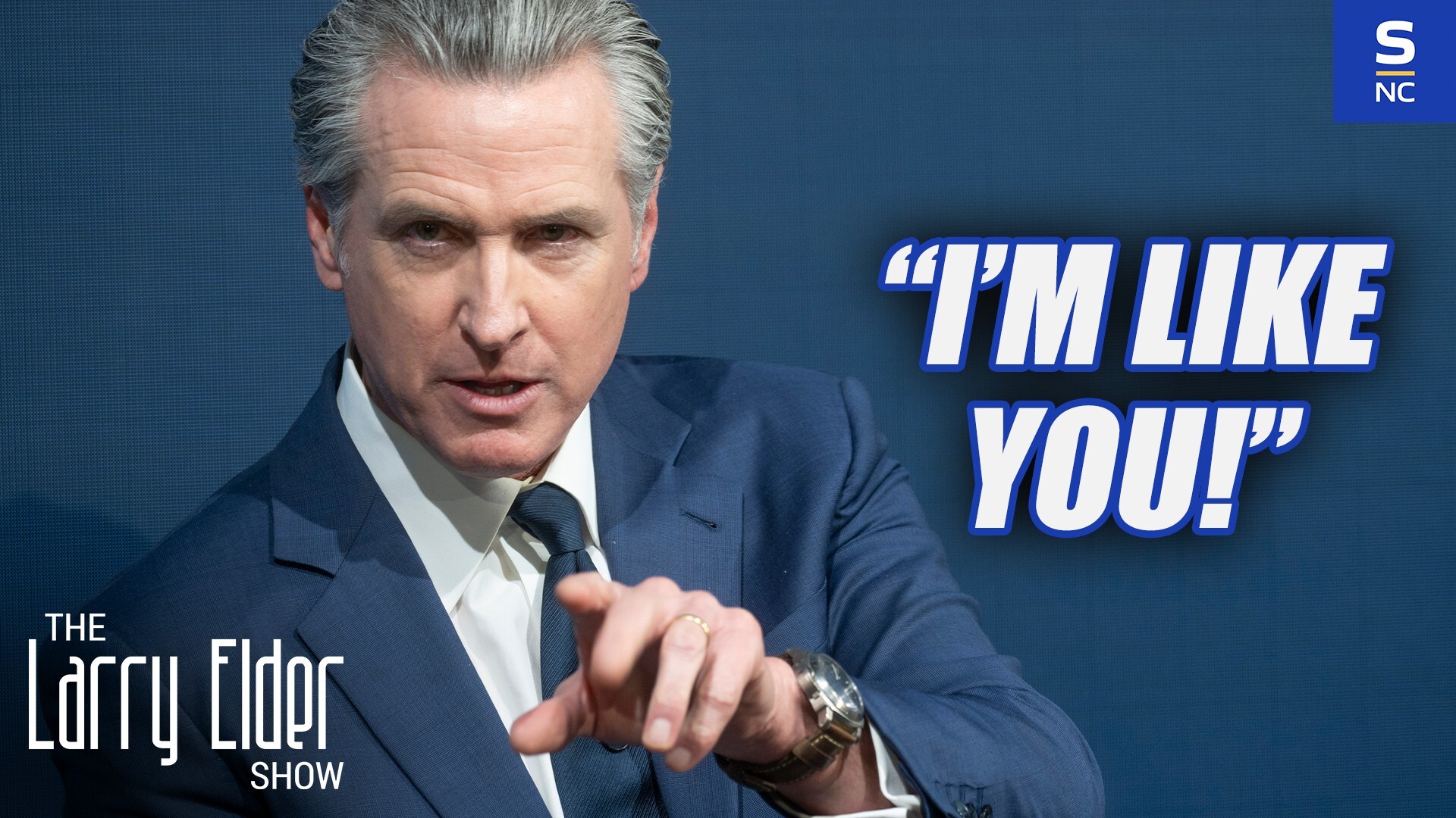 Newsom Didn't Have a Good Education