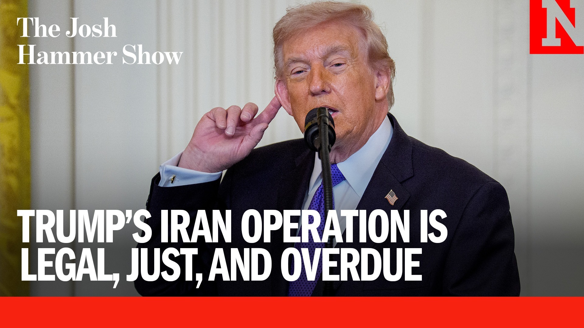 Trump’s Iran Operation Is Legal, Just, and Overdue